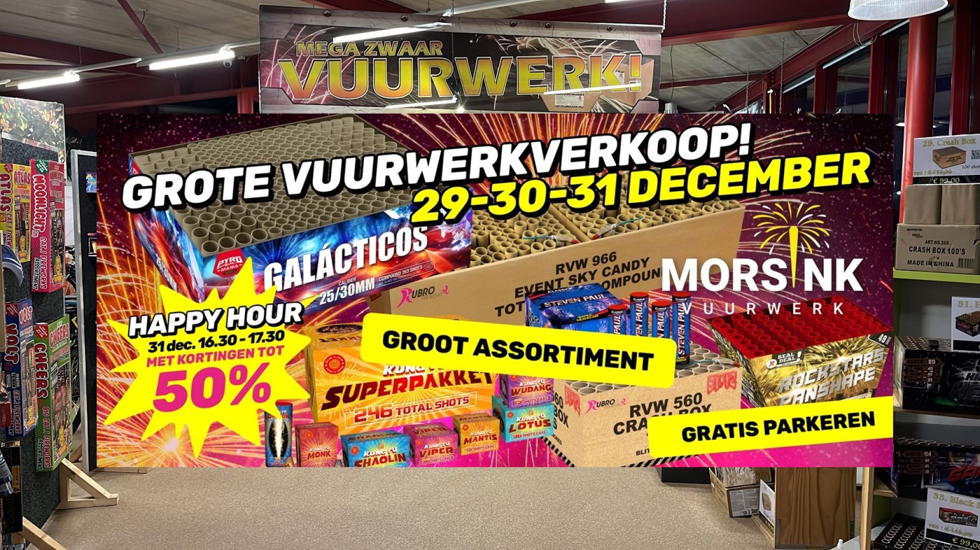 Morsink Vuurwerk knalt er &eacute;&eacute;n laatste keer uit 