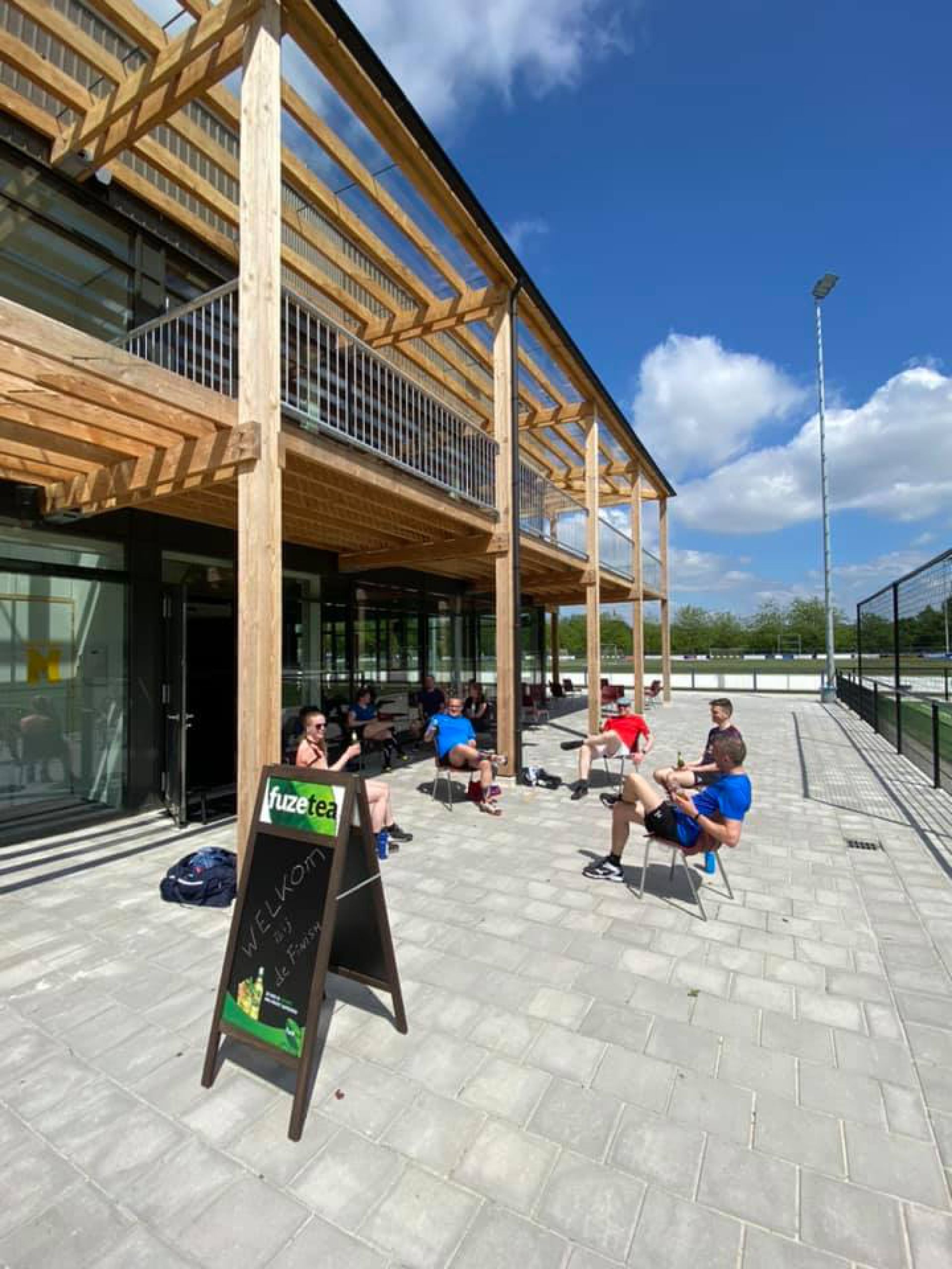 Sportkantine de Finish in gebruik genomen