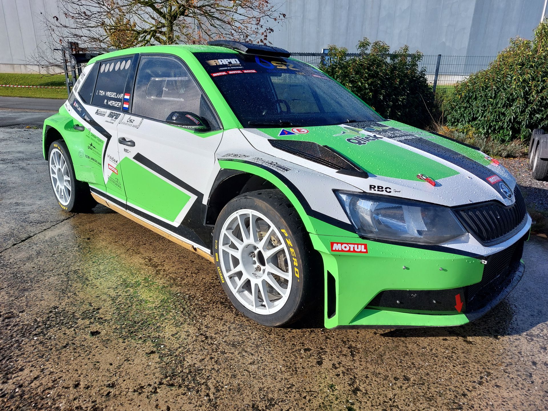 Ten Vregelaar en Werger uit Delden pakken ondanks tegenslag knappe 5e plek in rally van Zuid-Limburg
