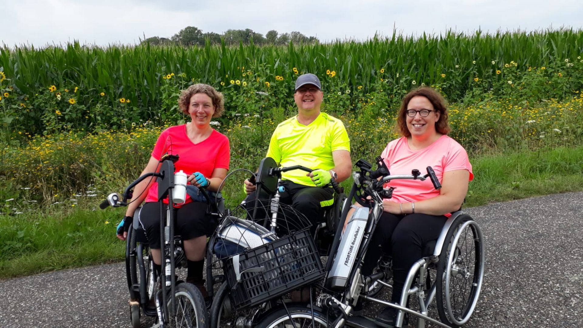 Burgemeester Ellen Nauta en Jack van Gelder geven startschot Alternatieve Rolstoelvierdaagse