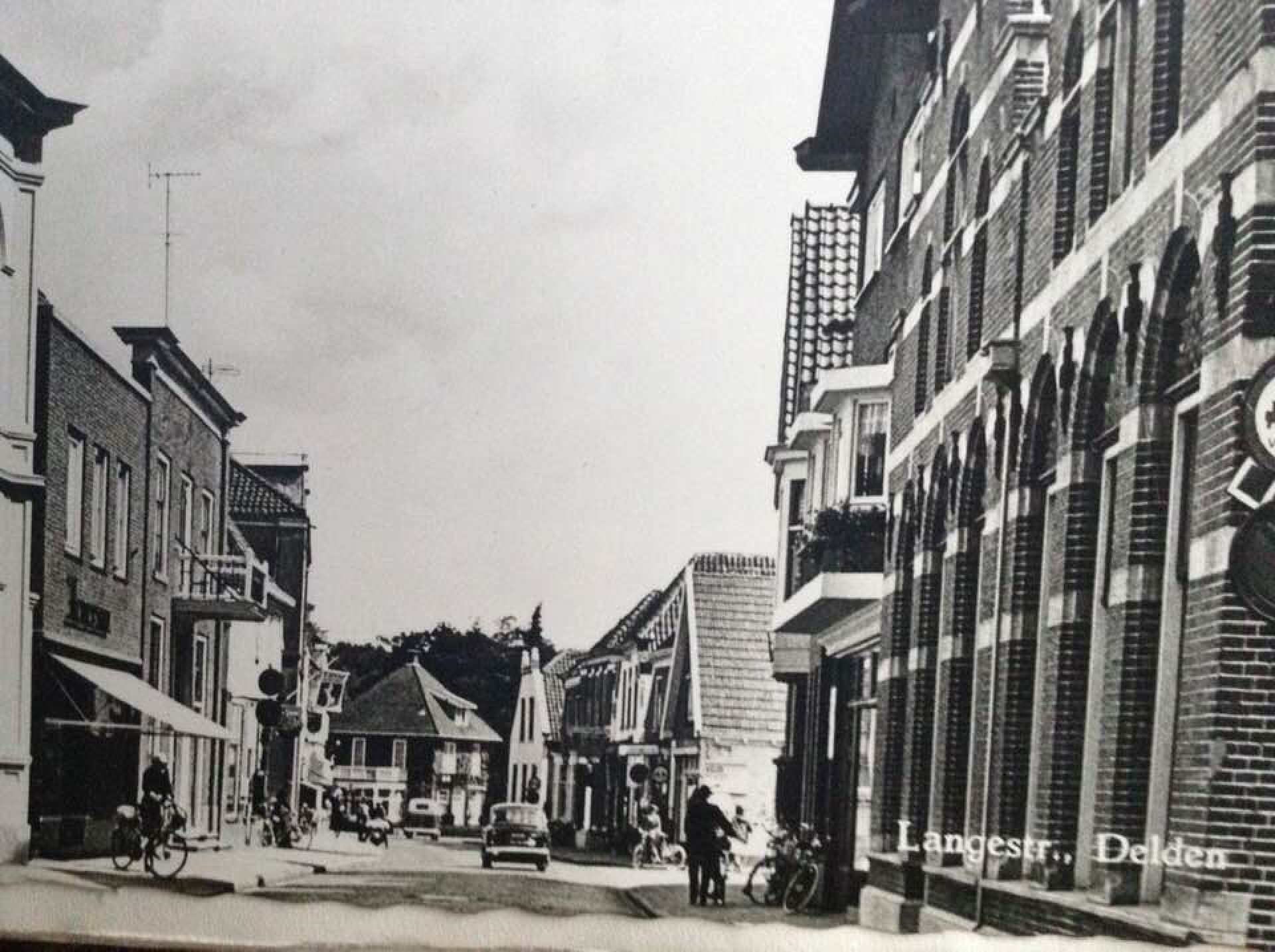 De geschiedenis van Delden in Beeld - Langestraat Delden in de jaren 60