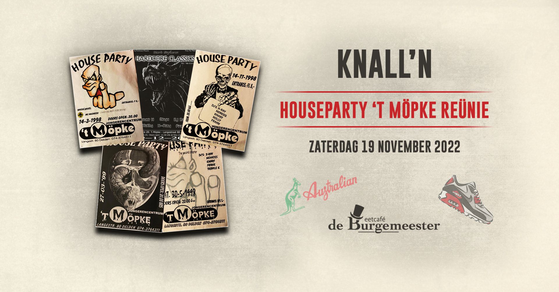 Legendarische houseparty in Delden: 'Poets je Nikies en trap de motten uit je Aussie'