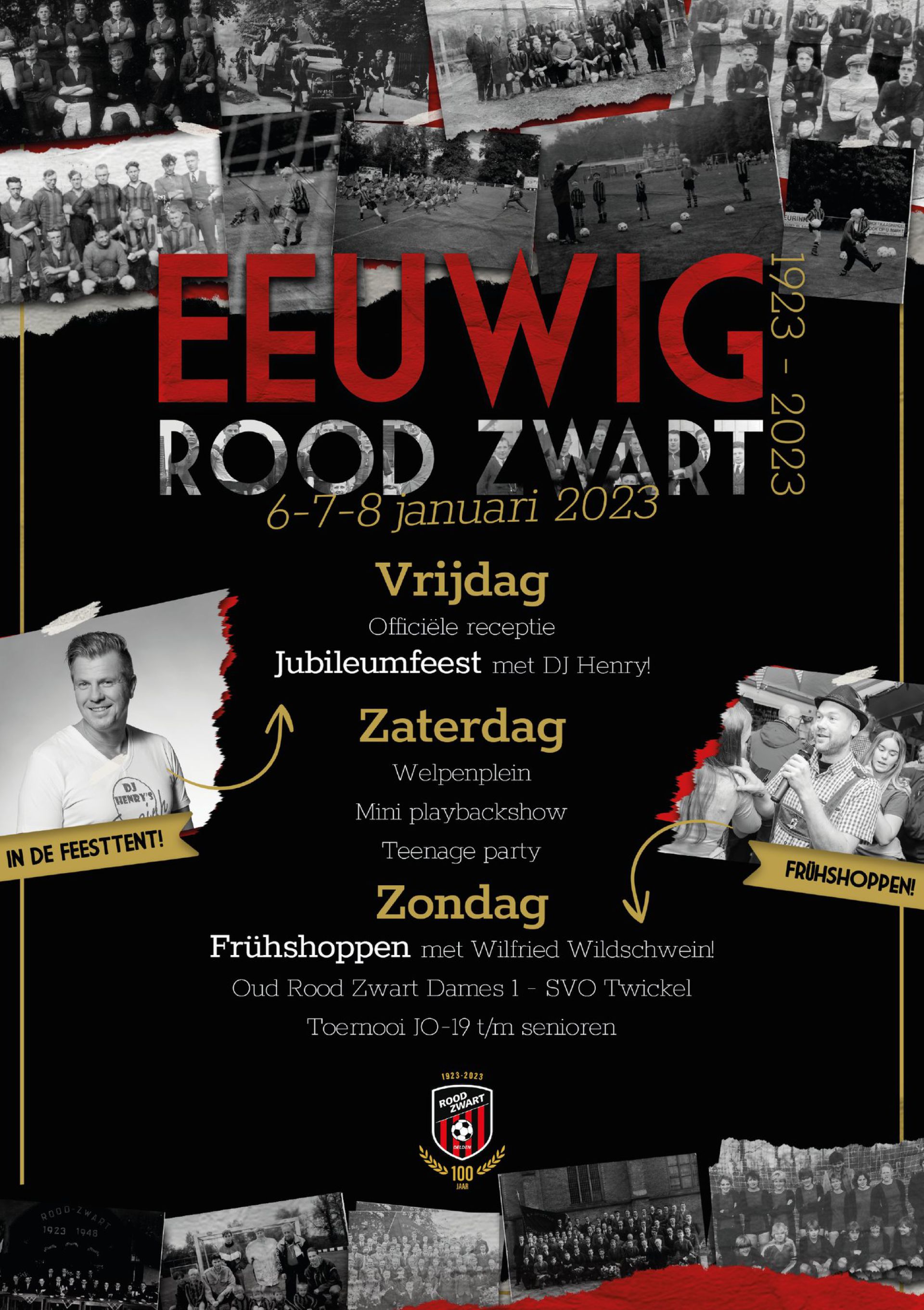 Eeuwig Rood Zwart trapt bomvol jubileumprogramma af met feestweekend