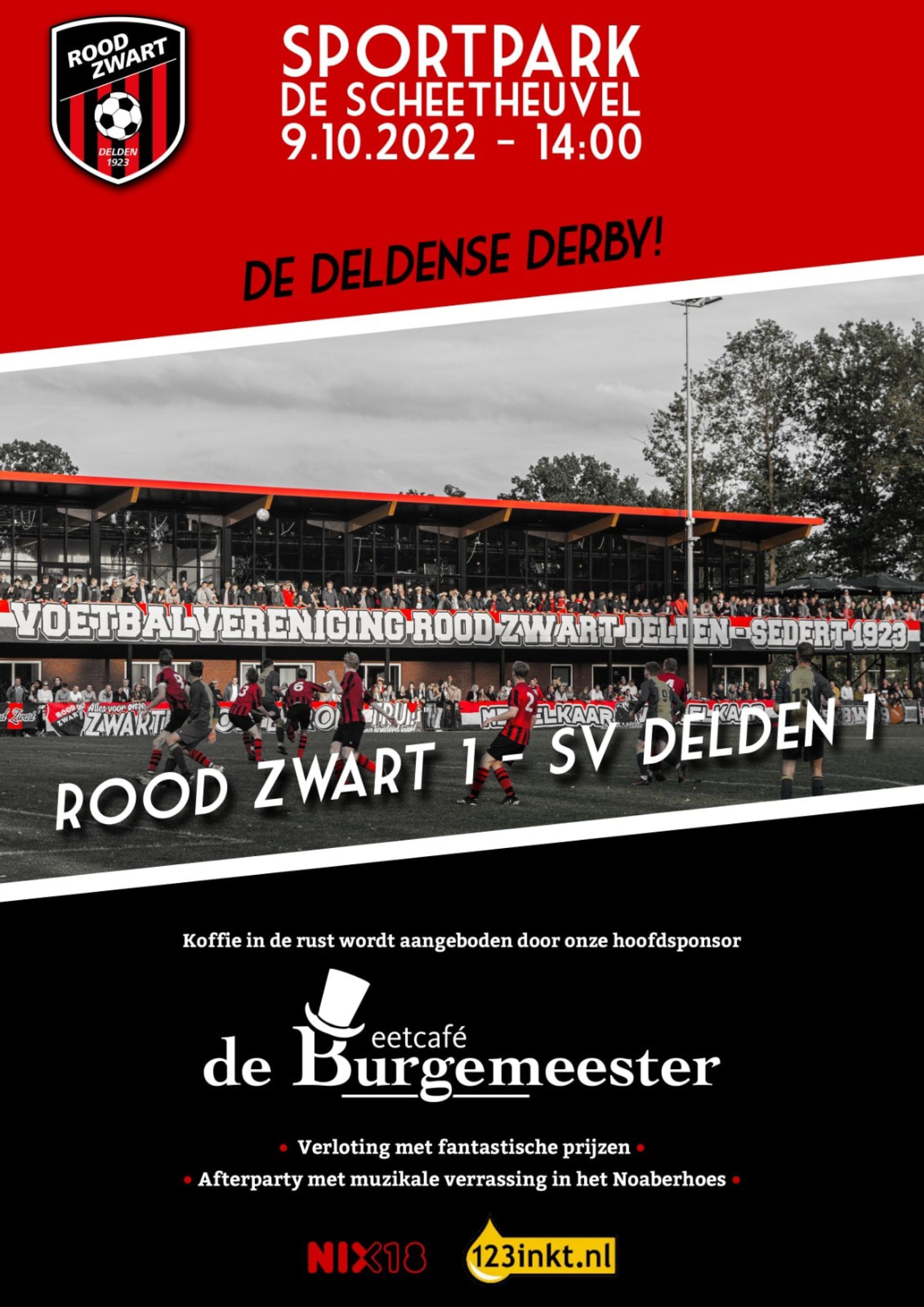 Deldens derby nu al op de rol &ndash; Livestream duel op Nieuws uit Delden