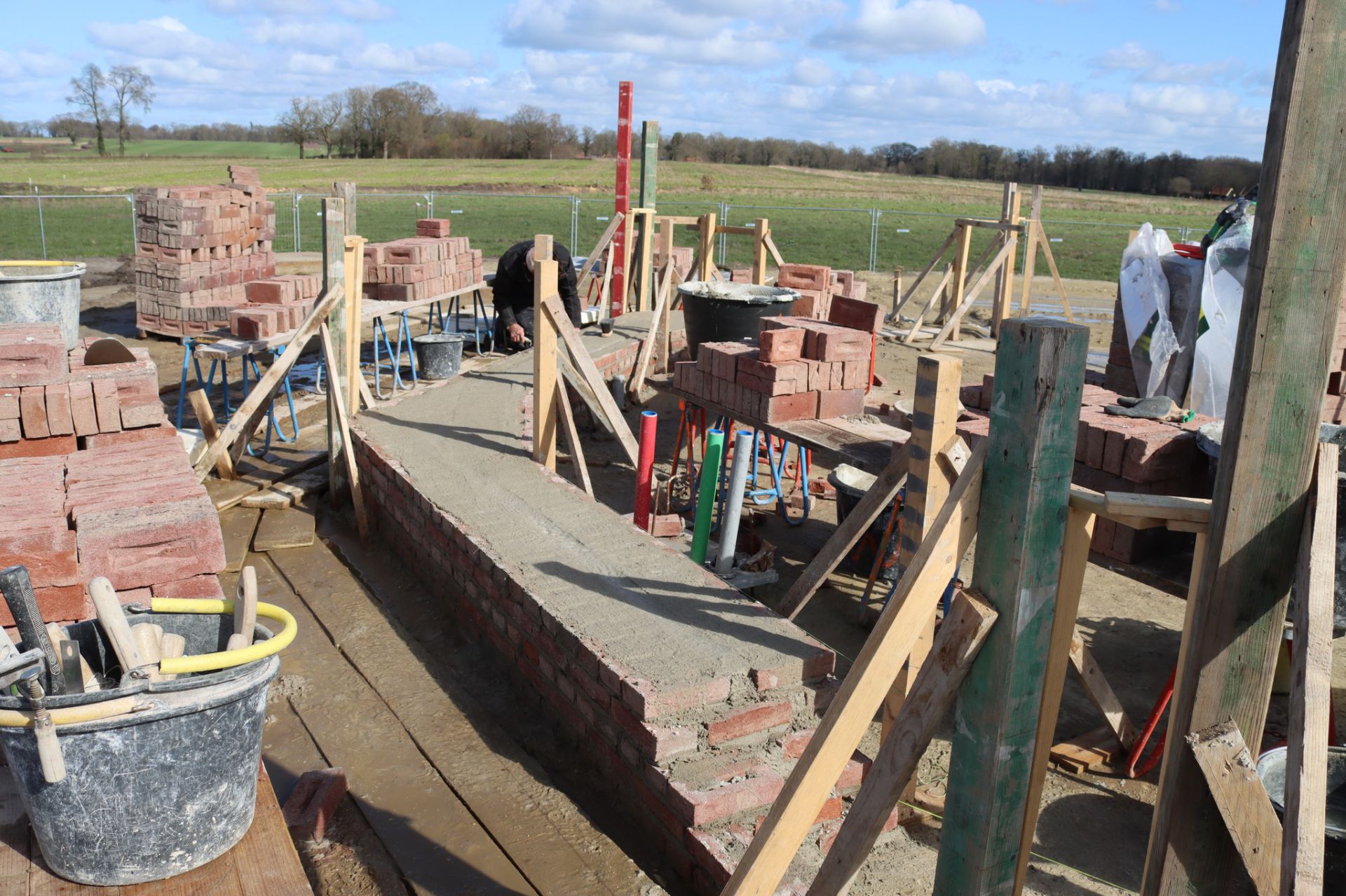 Eerste stenen herbouw Eschmolen gelegd