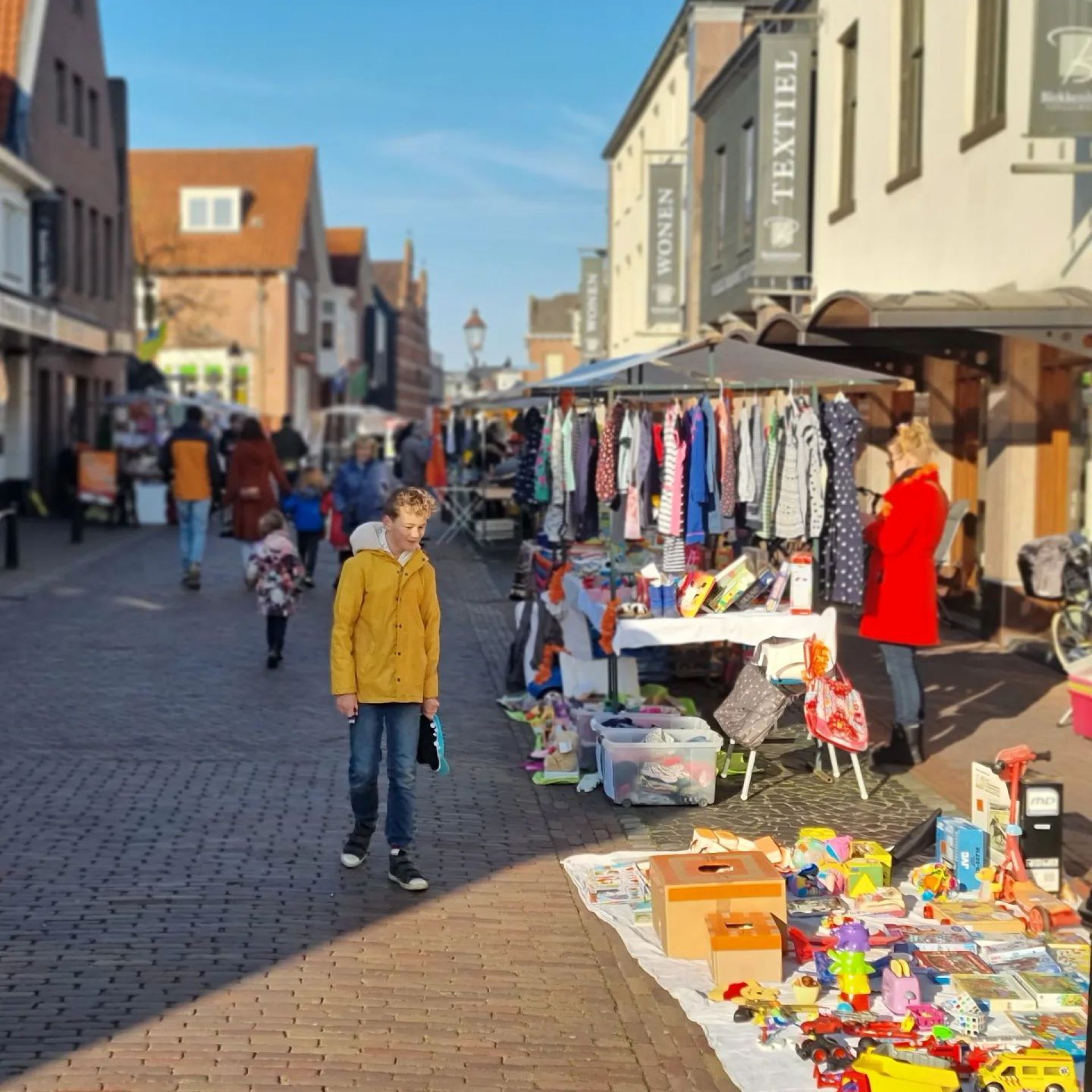 Van alles te beleven op koude maar zonnige Koningsdag in Delden
