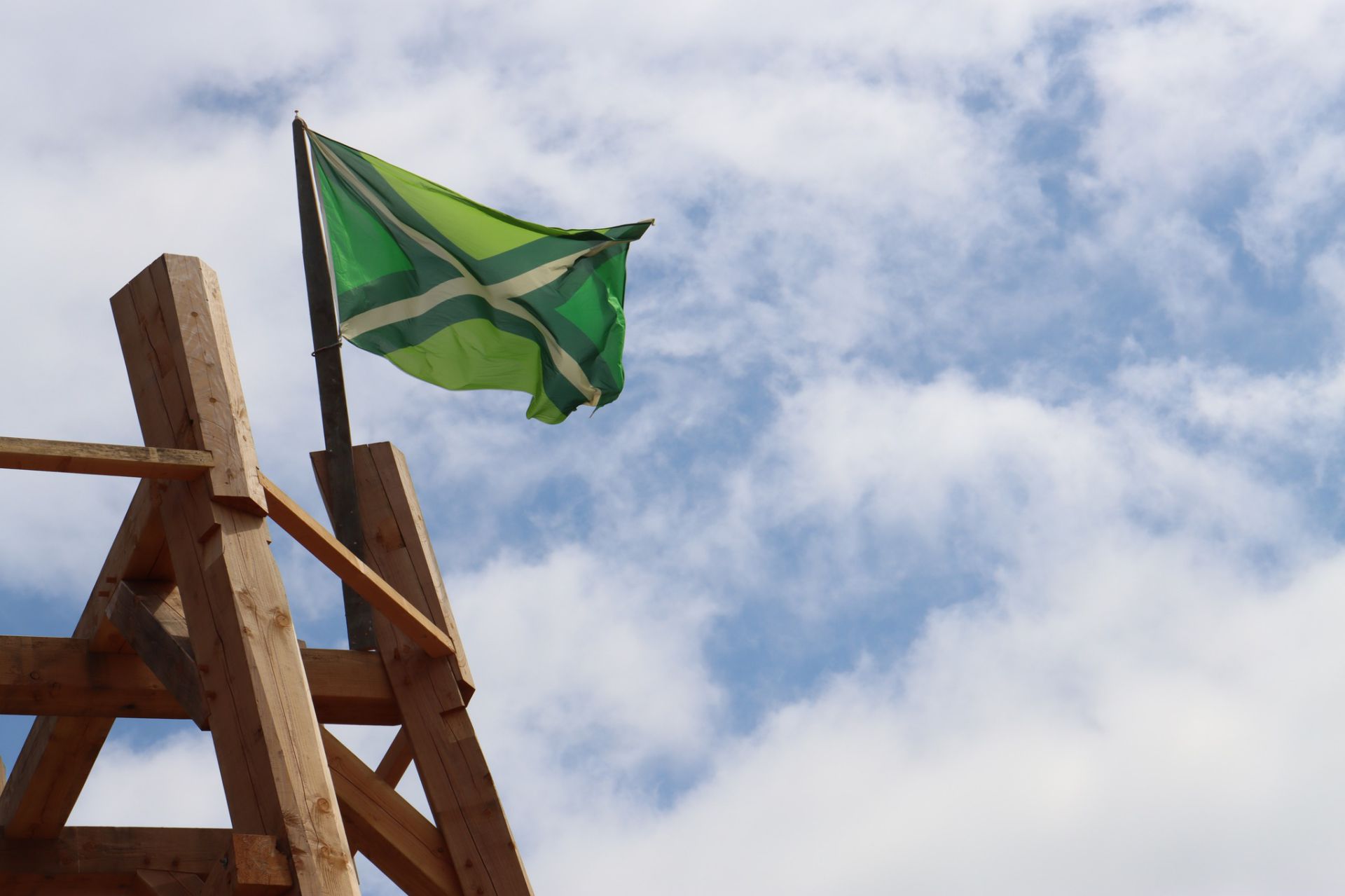 Waarom wappert er een Achterhoekse vlag boven de Eschmolen?