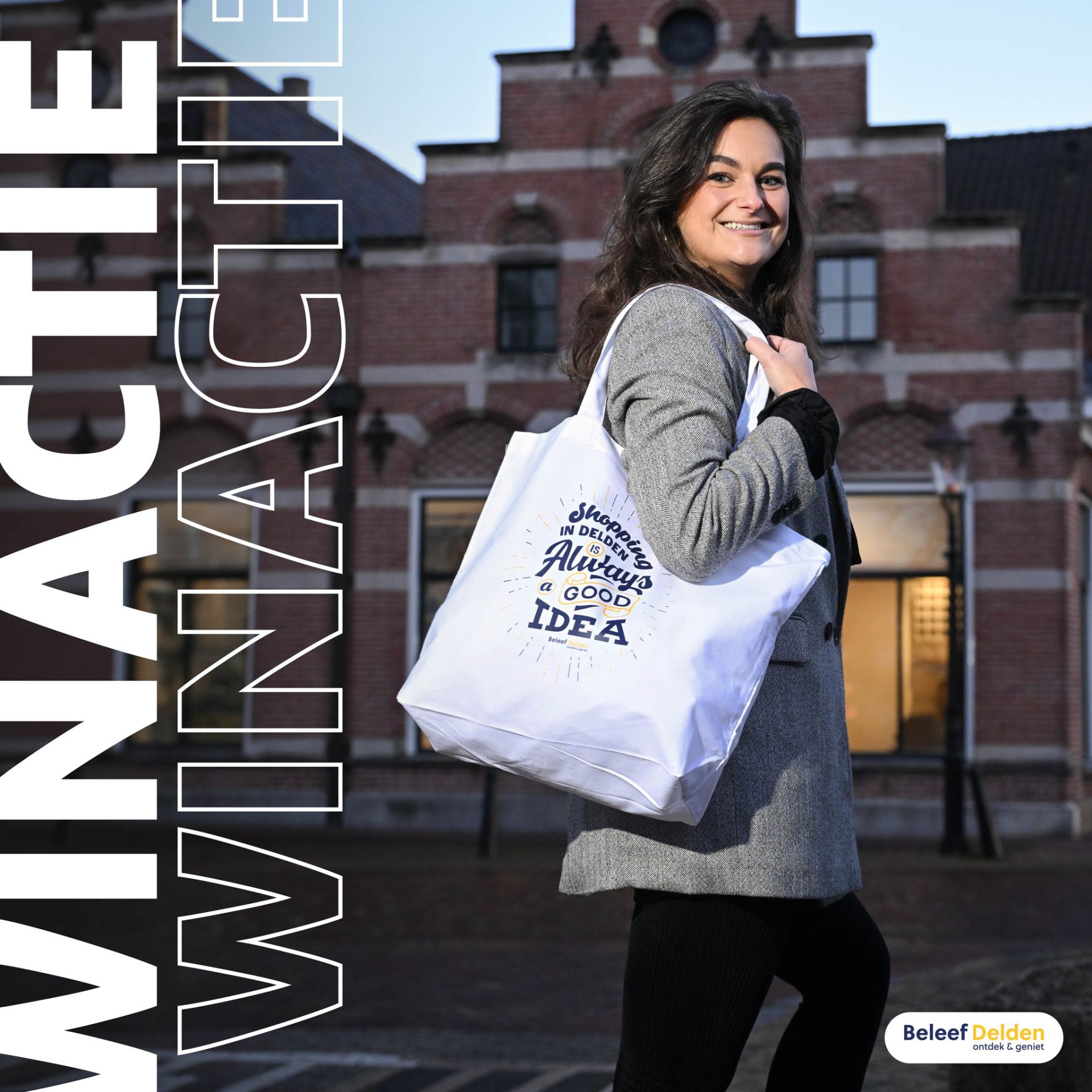 Decemberactie Beleef Delden en lokale ondernemers: 'Wie wint een shopping bag ter waarde van 400 euro?' 