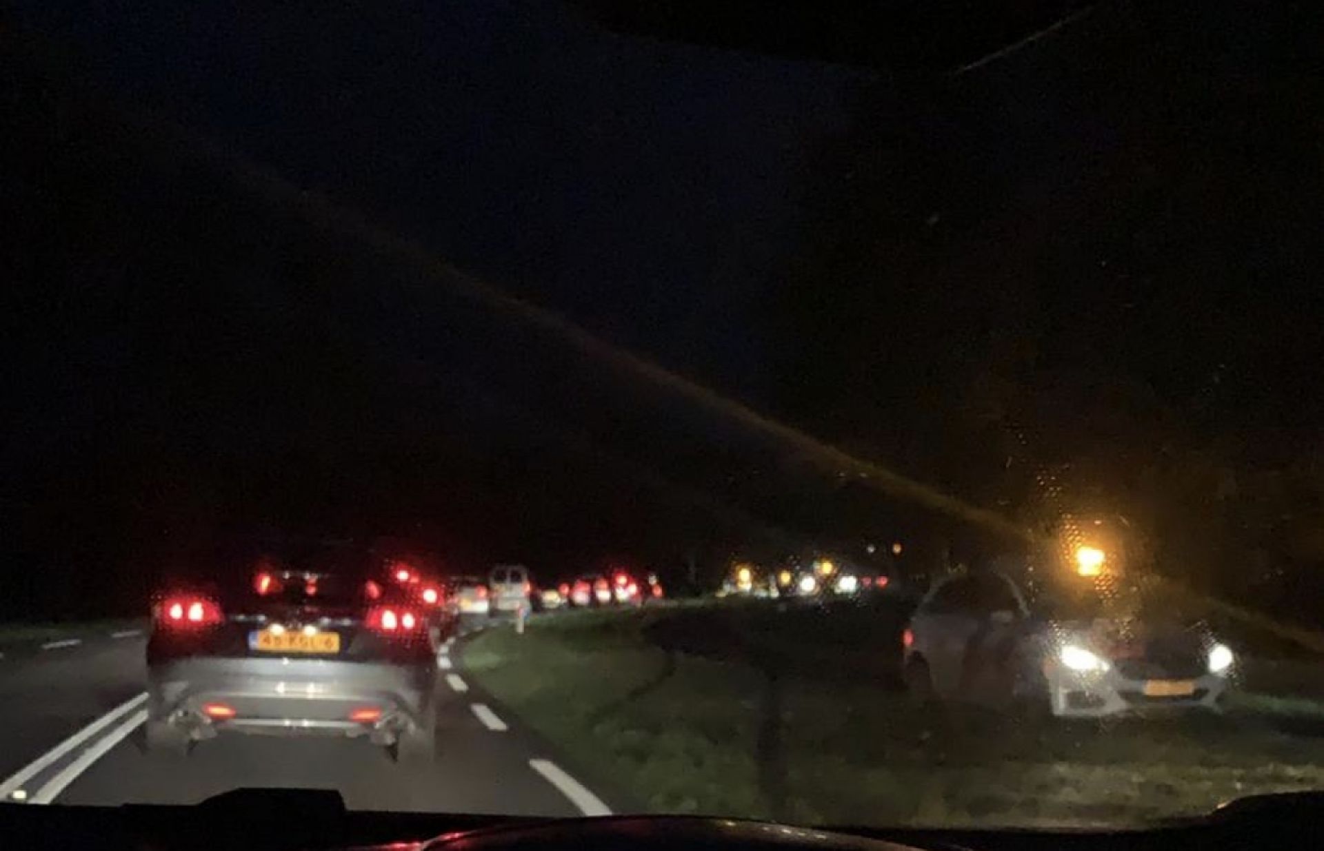Bestuurder komt met schrik vrij na harde botsing tussen Delden en Bentelo