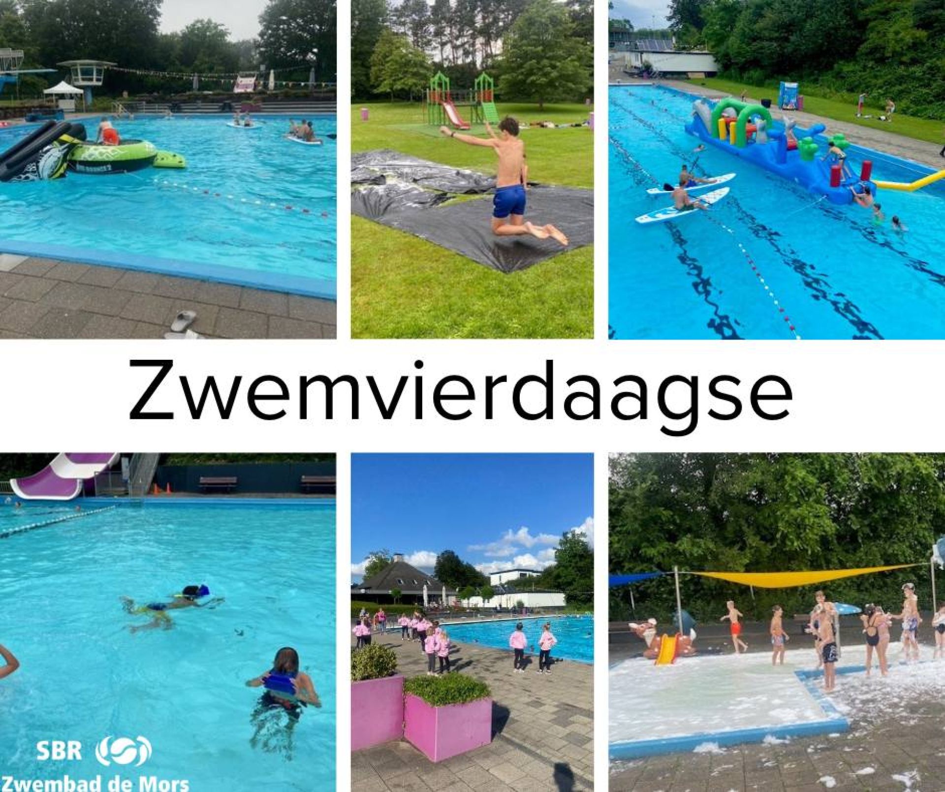 Zwemvierdaagse heeft pech met het weer maar kijkt toch met goed gevoel terug