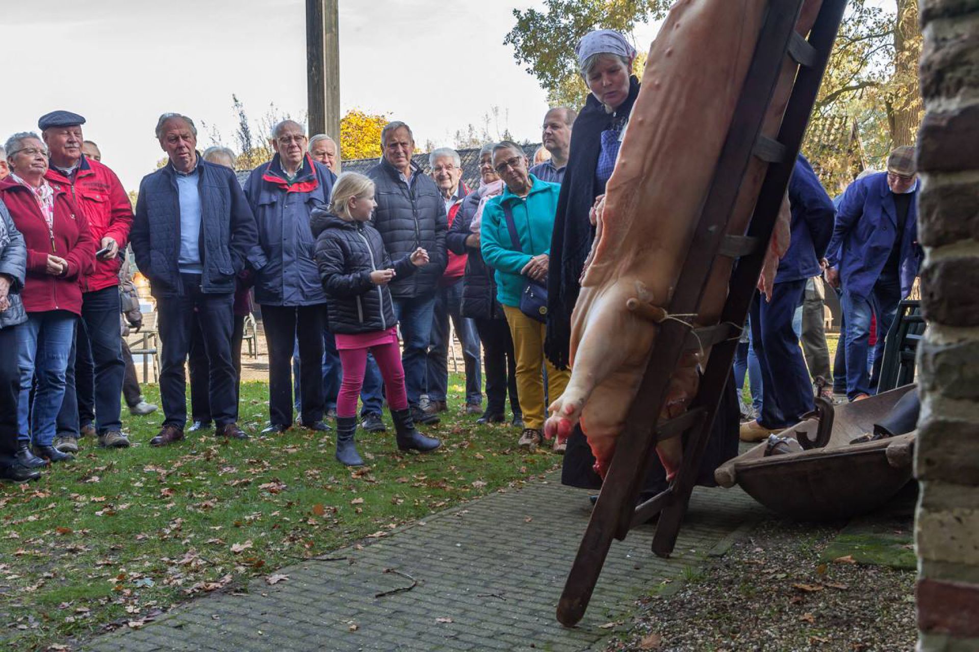 Slachtvisite bij Museumboerderij Wendezoele