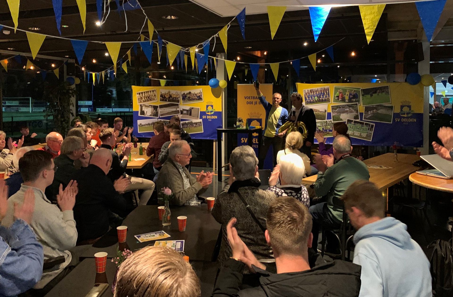 SV Delden trapt jubileumjaar af met spetterende nieuwjaarsreceptie en heel veel zaalvoetbal
