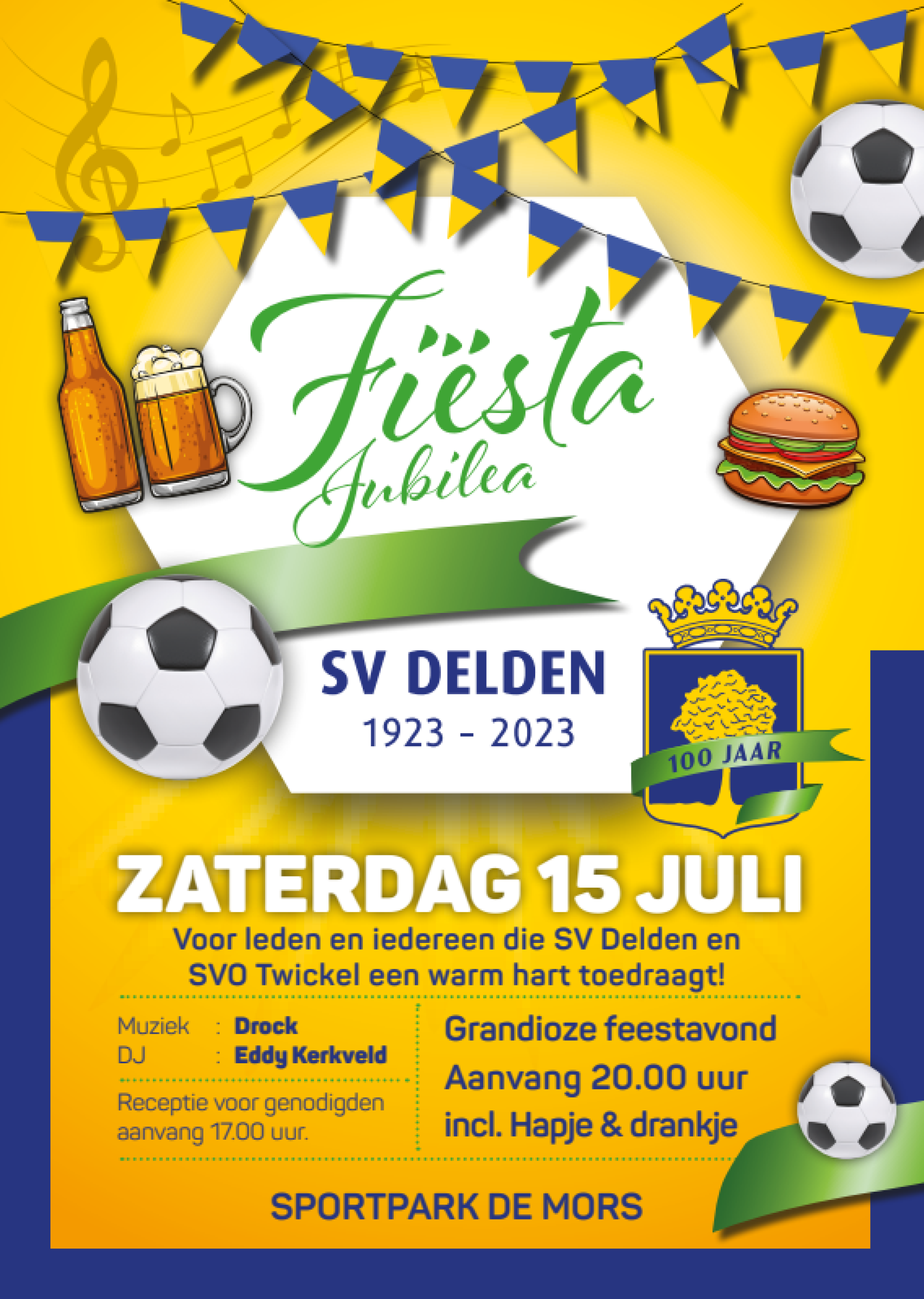 Uit as herrezen en uitgegroeid tot krasse eeuweling: SV Delden bestaat 100 jaar!