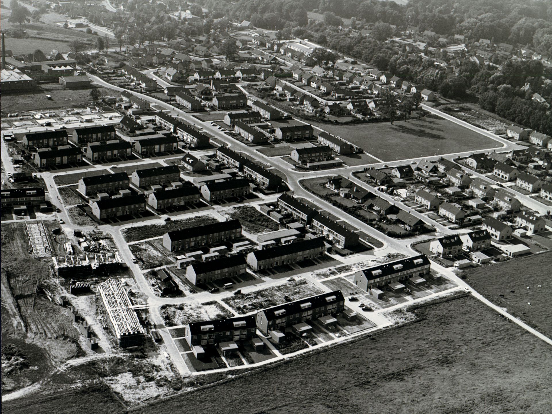 De geschiedenis van Delden in Beeld - Vogelbuurt Delden in aanbouw