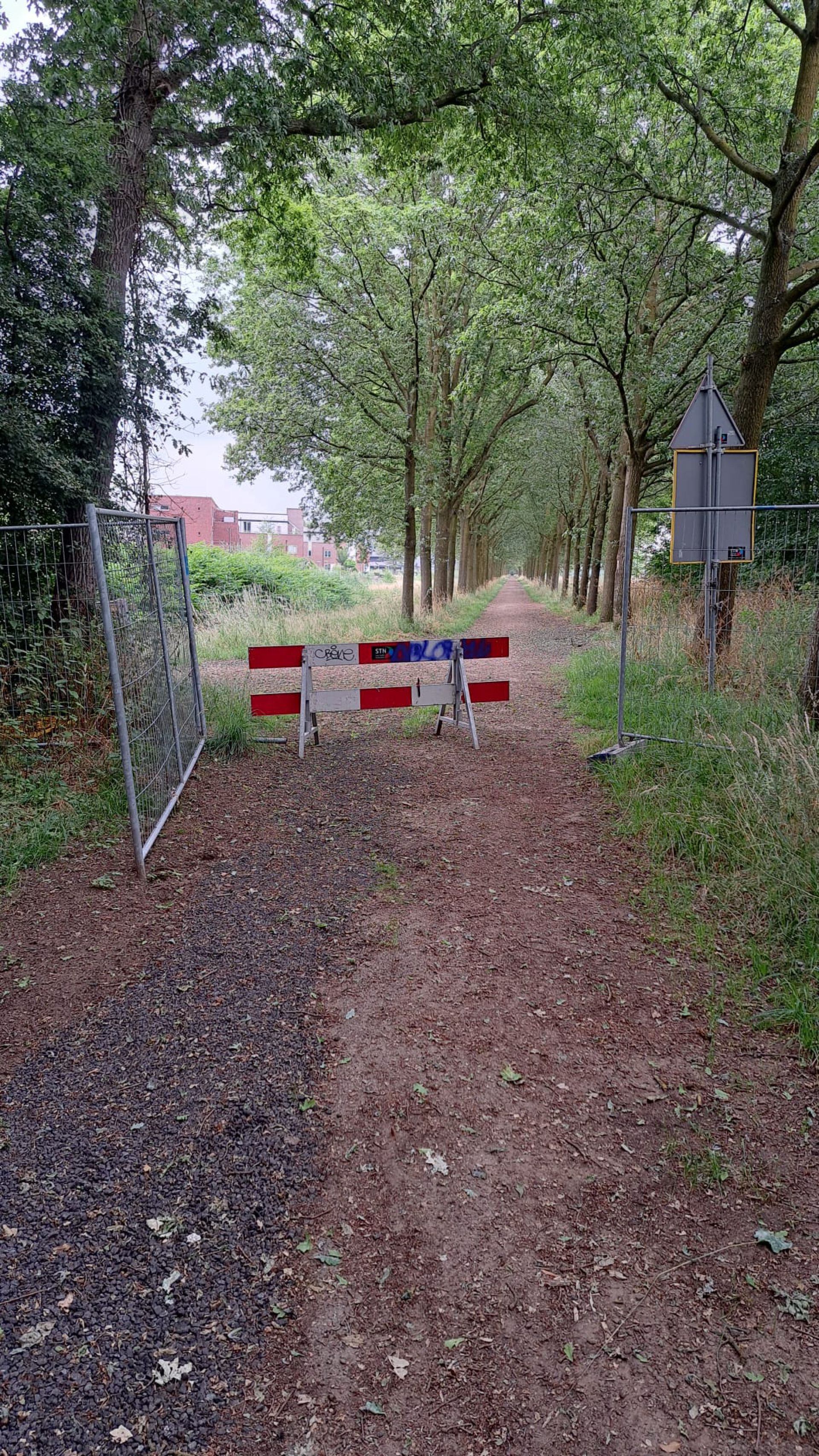 Fietspad onder Annabrug hersteld maar onduidelijkheid over opening
