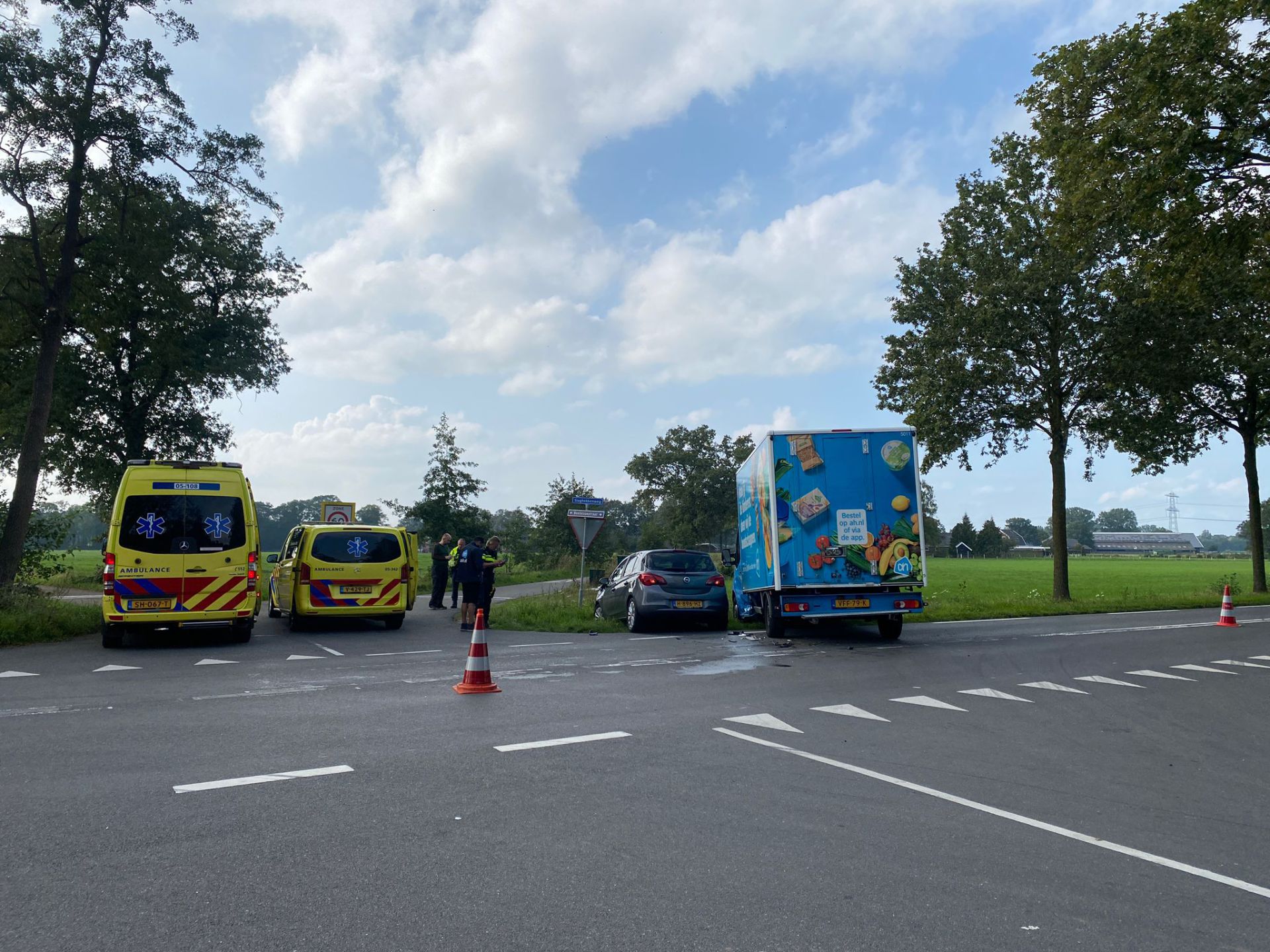 Gewonde bij ongeval tussen Delden en Bentelo