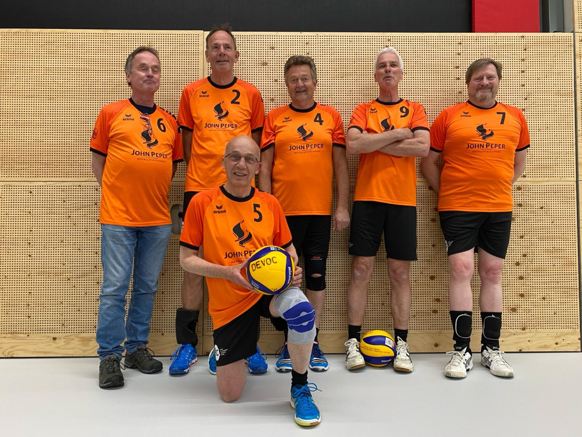 Spelers Heren 3 Devoc doen na tientallen jaren stapje terug