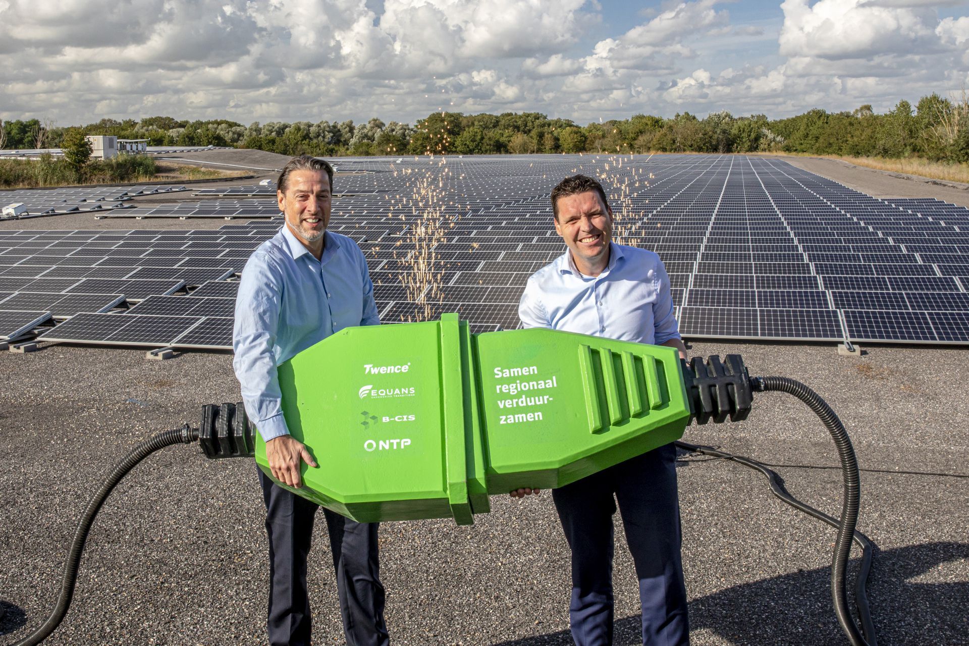 ​Zonnepark &rsquo;t Rikkerink officieel in gebruik genomen