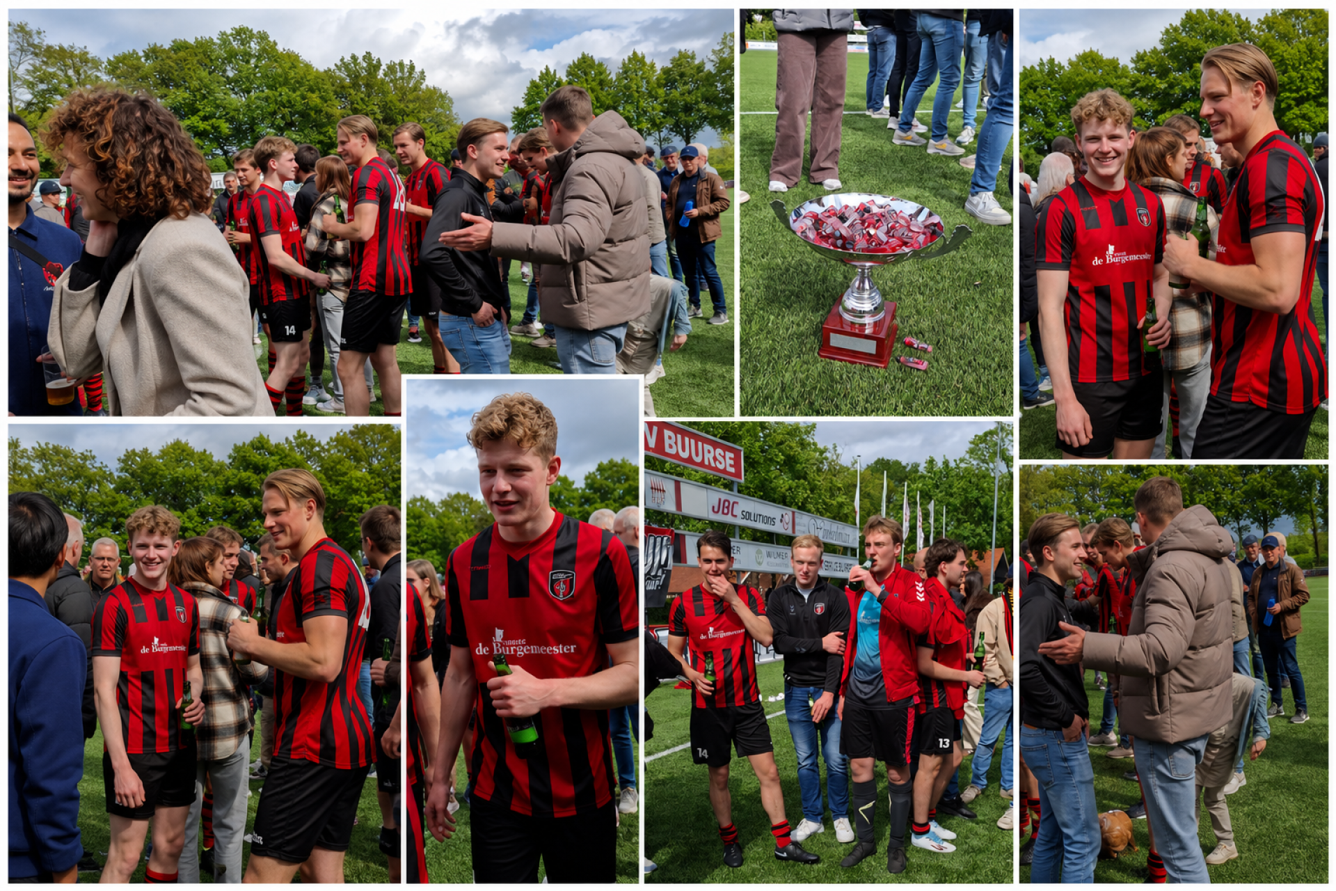 Rood Zwart pakt voor het eerst koppositie en is direct kampioen