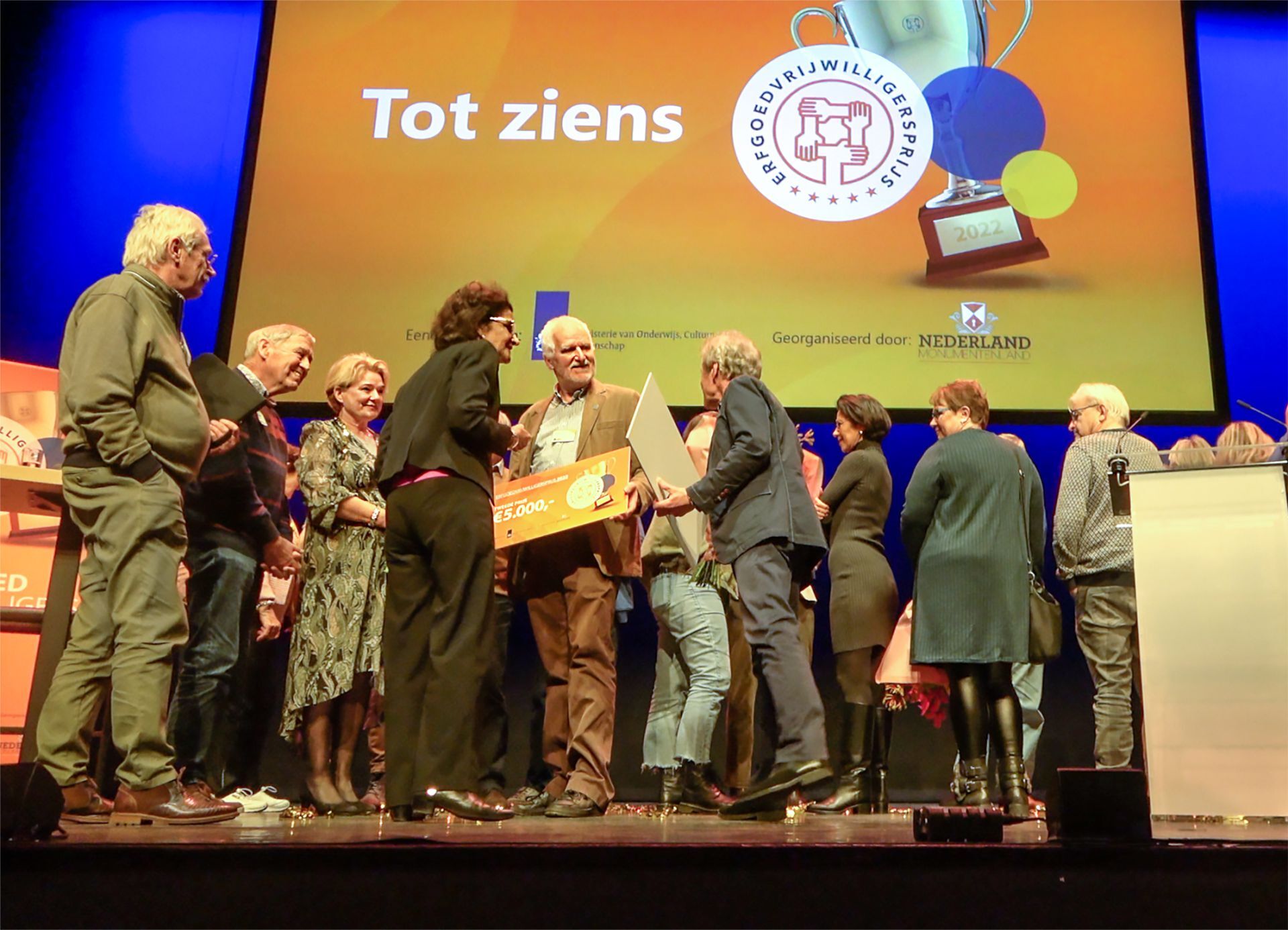 Wendezoele pakt tweede prijs bij de verkiezing Erfgoedvrijwilligersprijs 2022