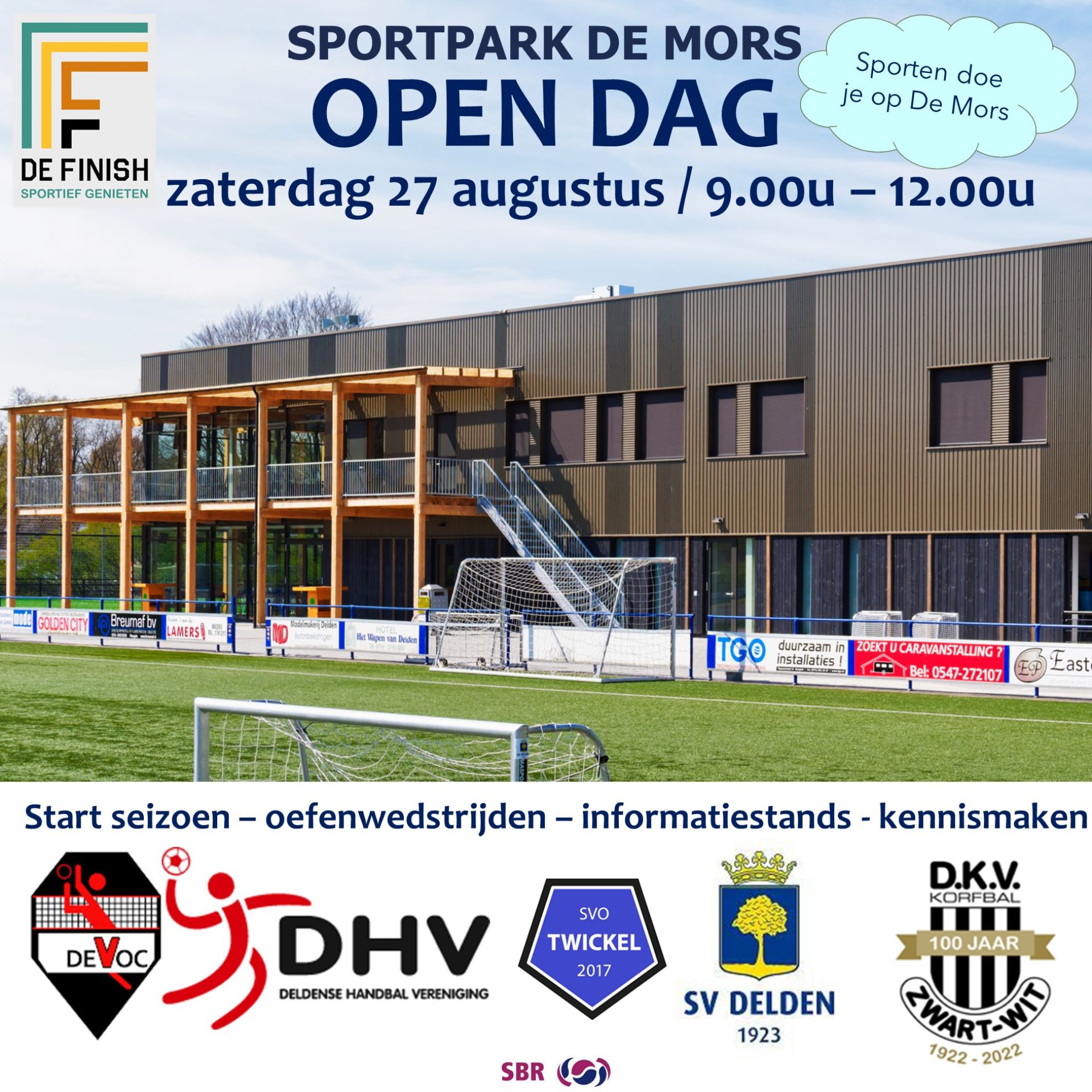 ​Open dag Deldense sportverengingen op zaterdag 27 augustus