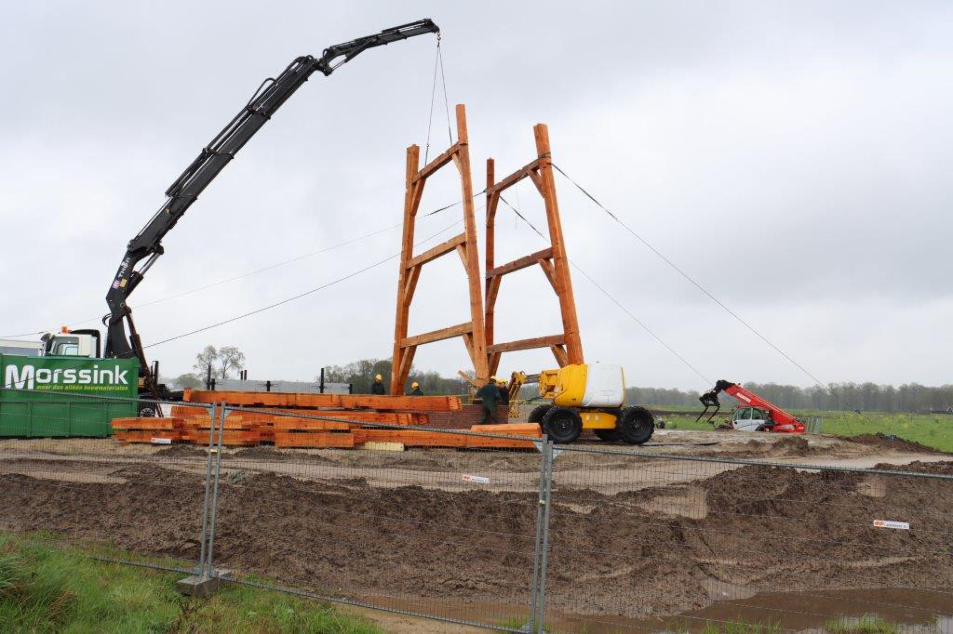 Update: Eerste staande delen Eschmolen een feit