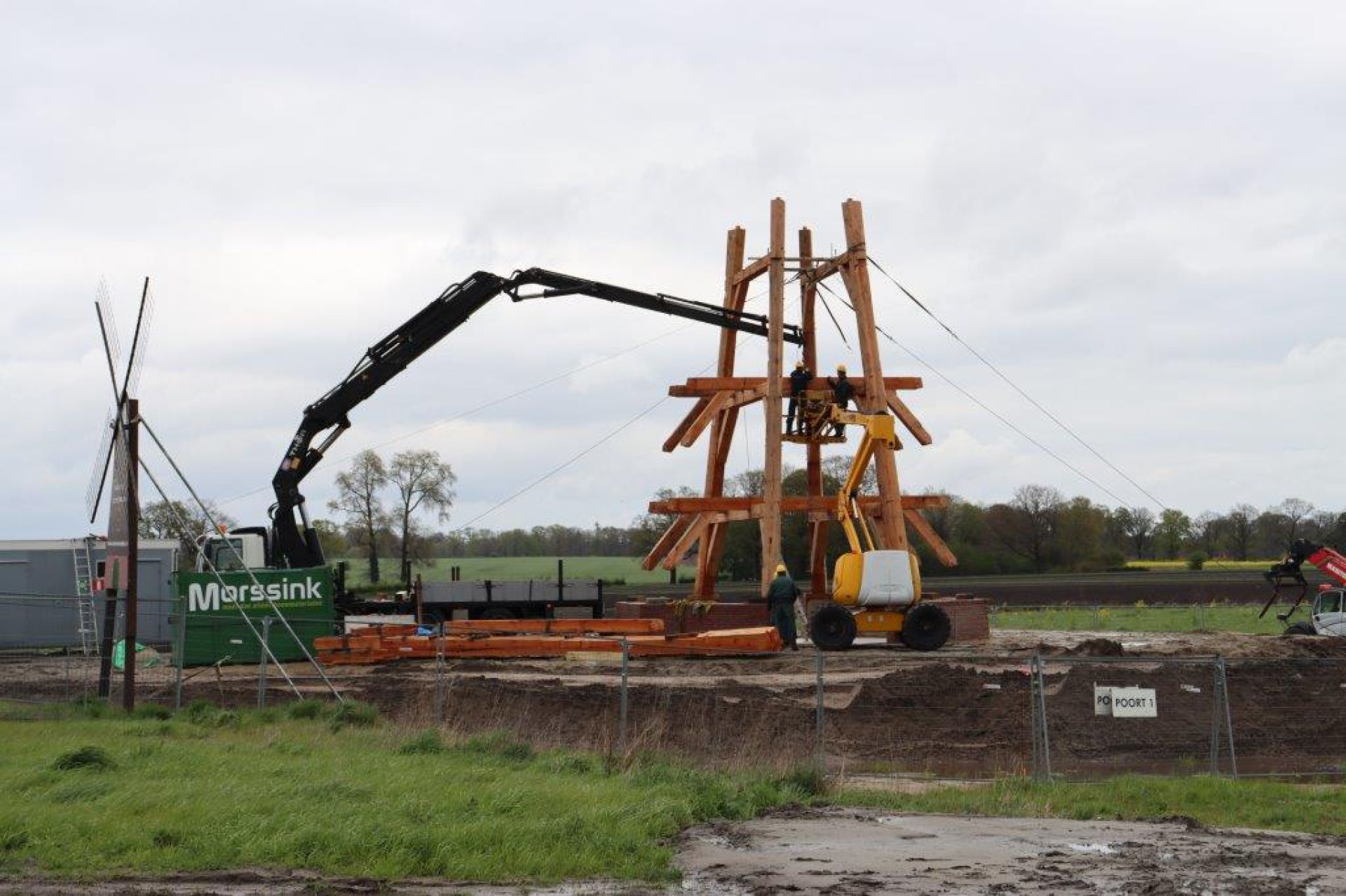 Update: Eerste staande delen Eschmolen een feit