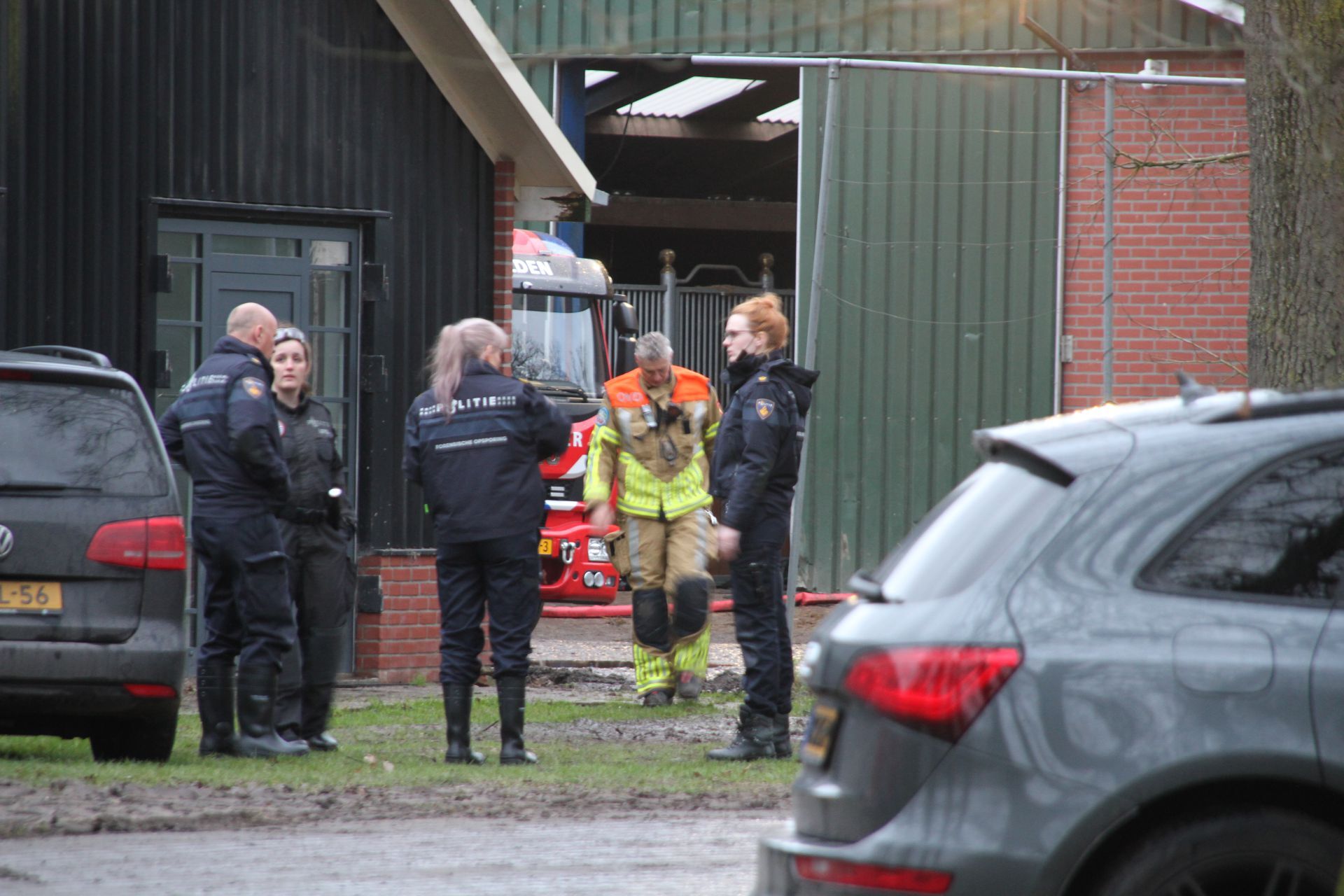 Mogelijk drugslab aangetroffen in schuur aan Loofrietweg in Ambt Delden