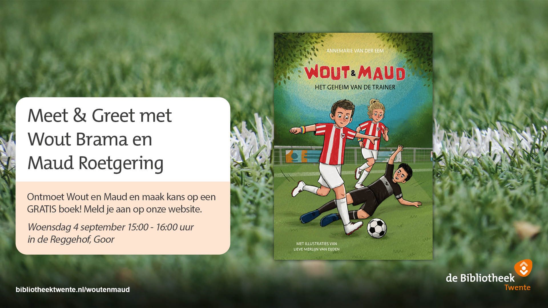 4 september Meet & Greet: Wout en Maud - Het geheim van de trainer