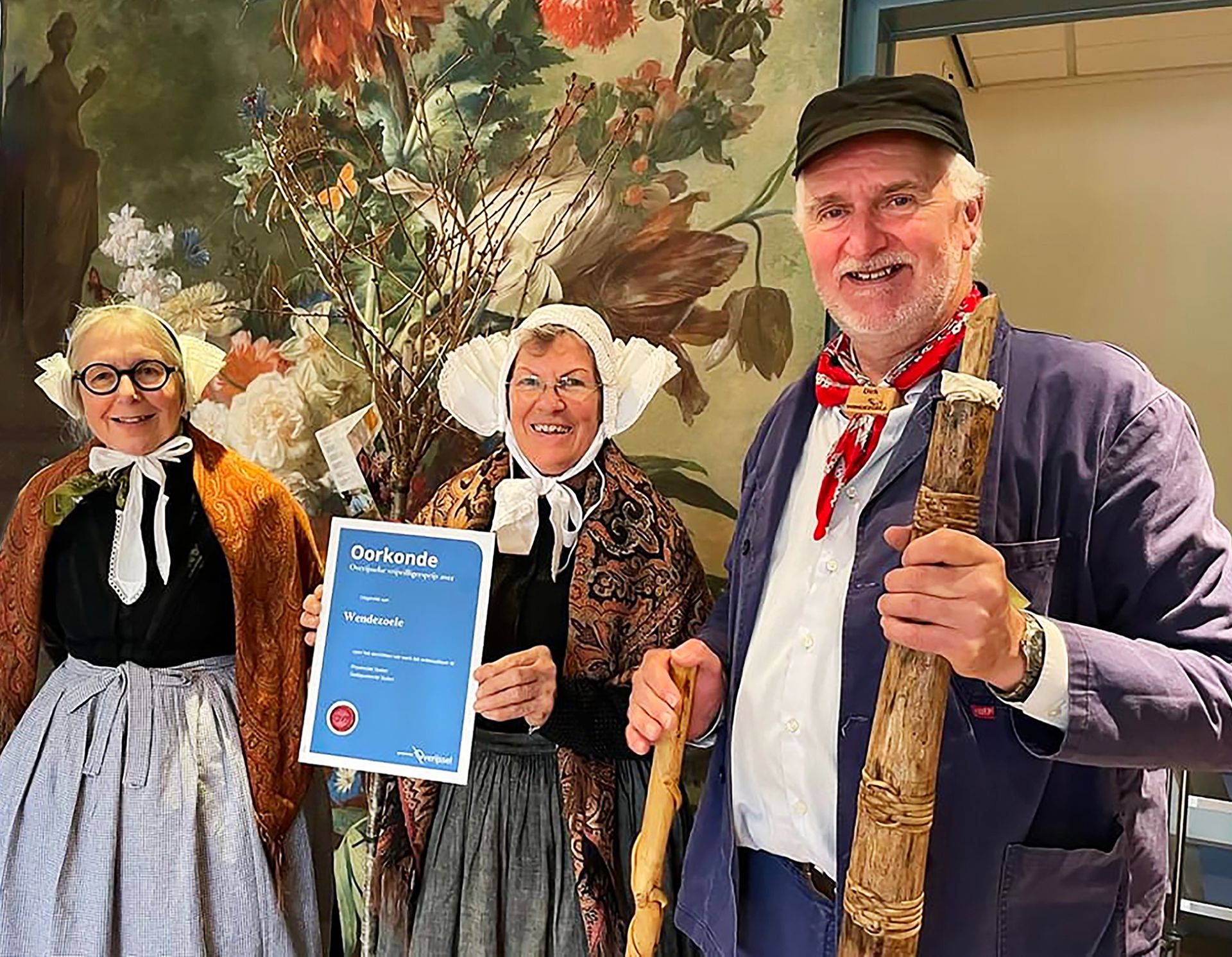  Museumboerderij Wendezoele krijgt Overijsselse Vrijwilligersprijs 2022 