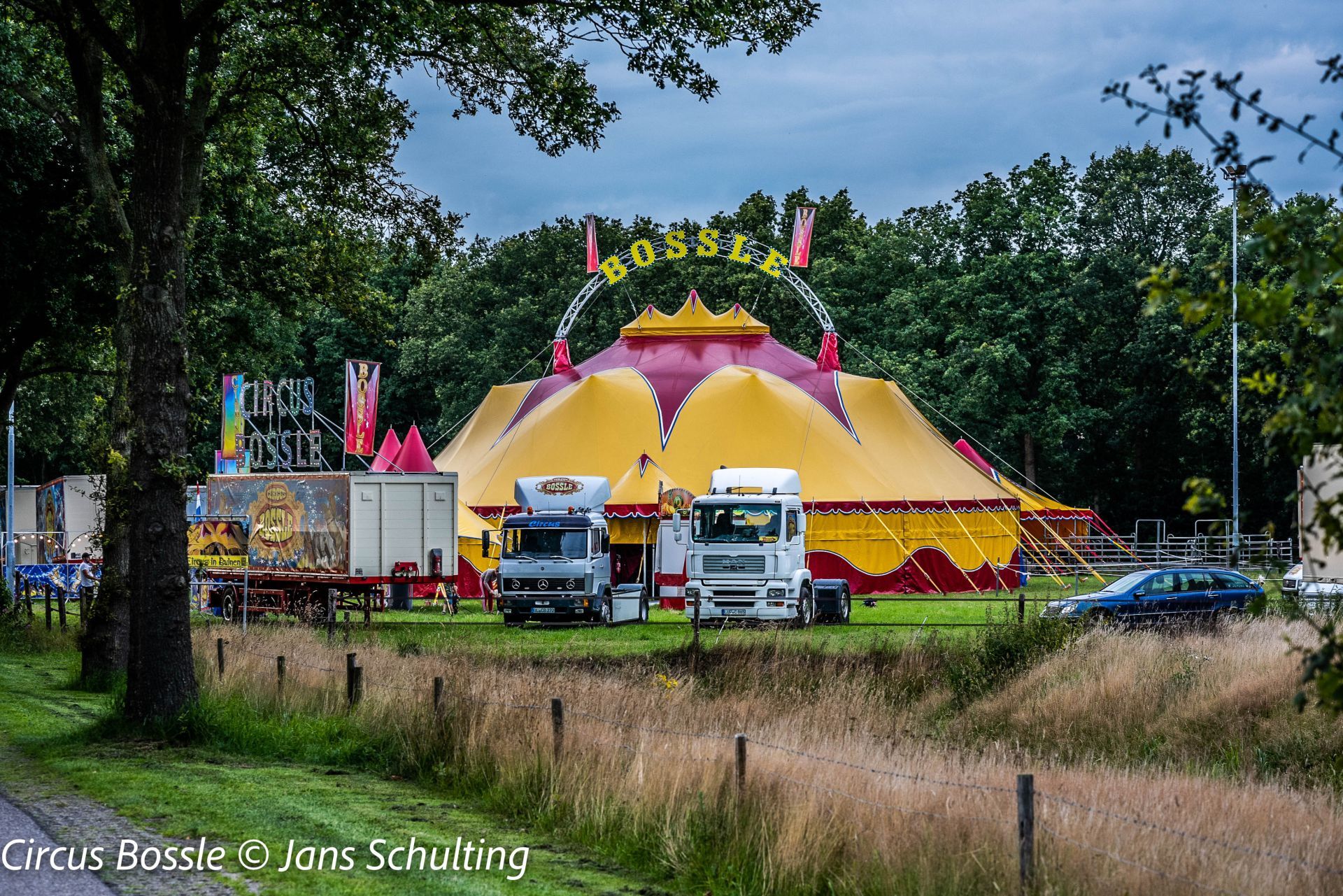 Circus Bossle strijkt van 18 tot en met 22 mei neer aan Cramersweide Delden