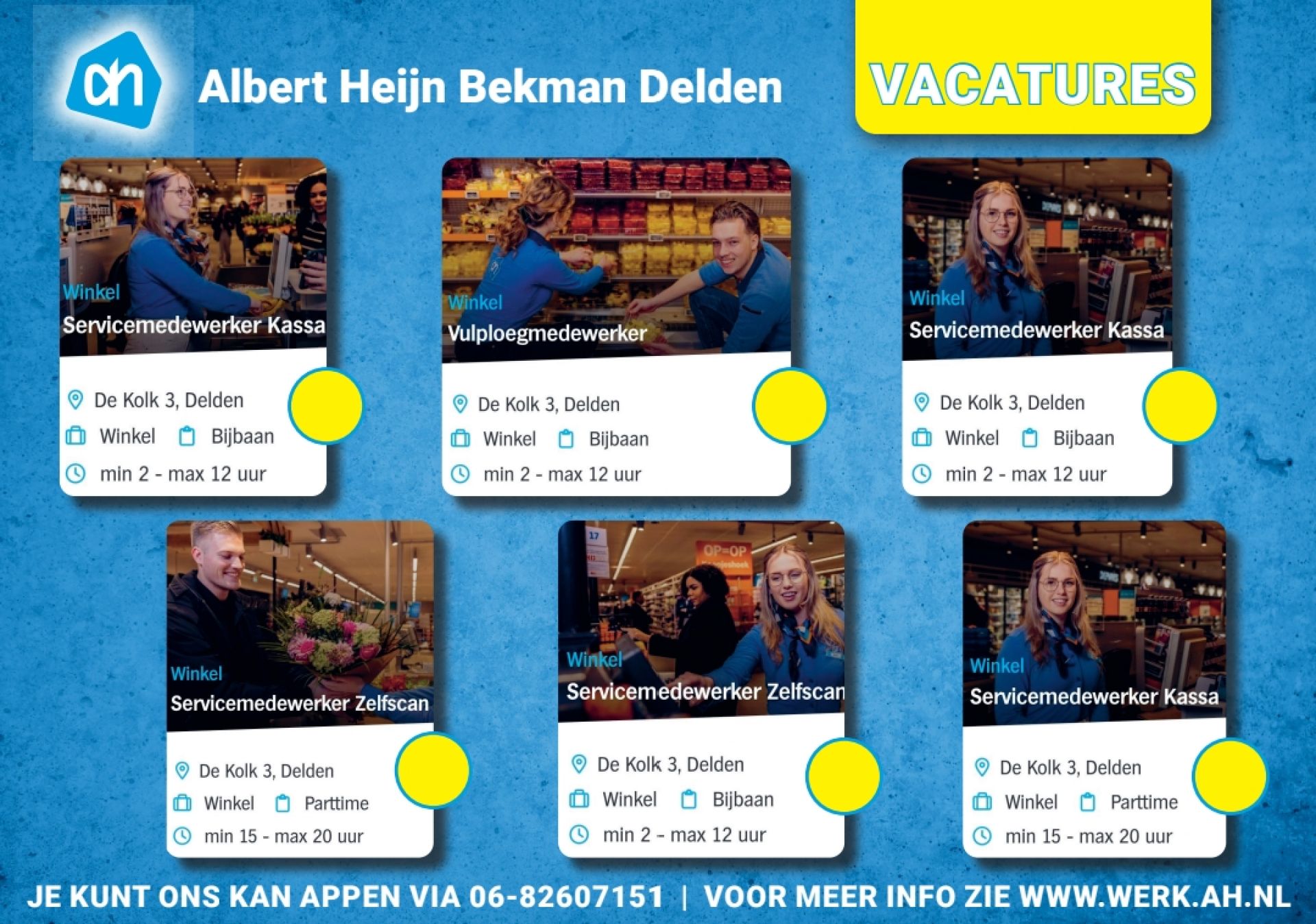 Werken bij AH Bekman Delden?