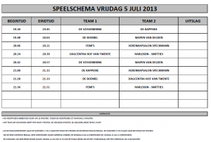 Schema piet visser