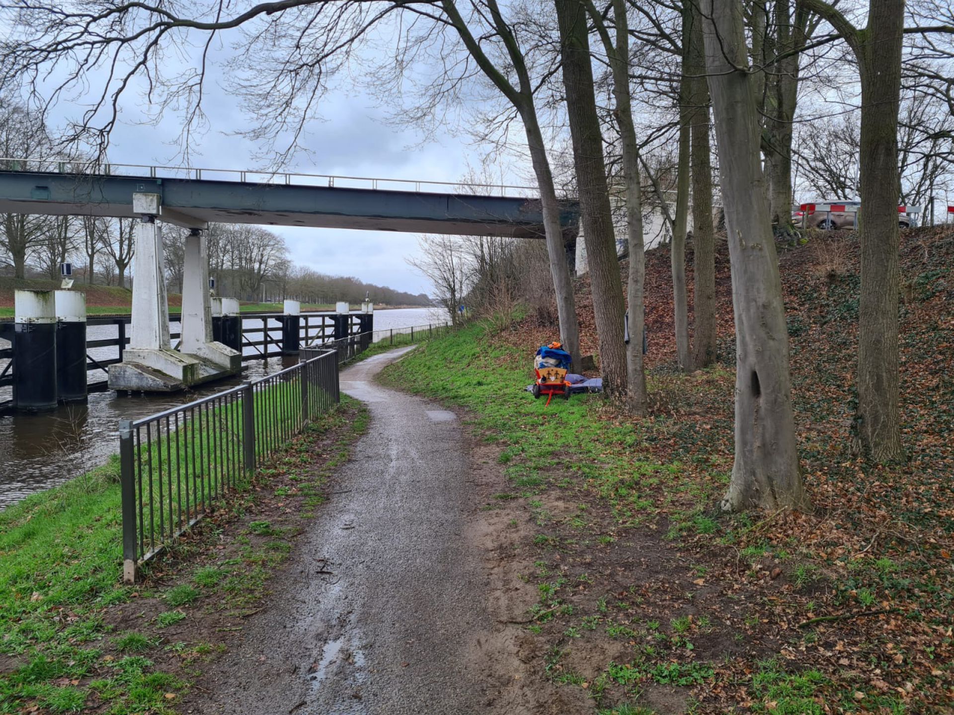 Kampeerster bij Groene Brug moet vertrekken