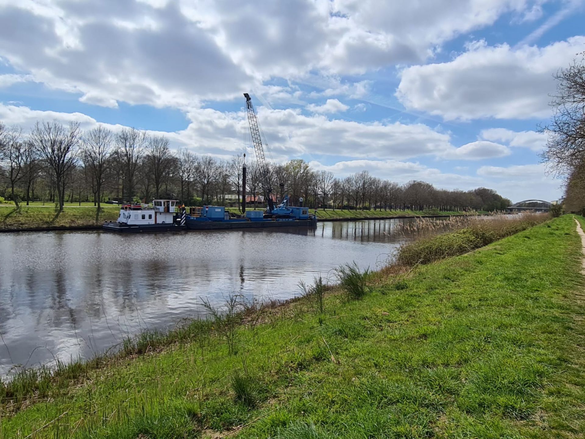 Kanaal bij Delden 'proefvak' voor verruiming Twentekanaal 
