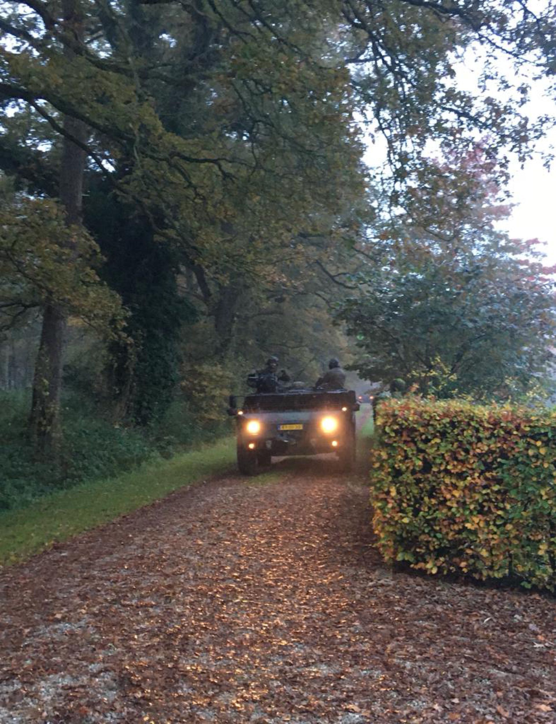 Volop militair vertoon in omgeving Delden 