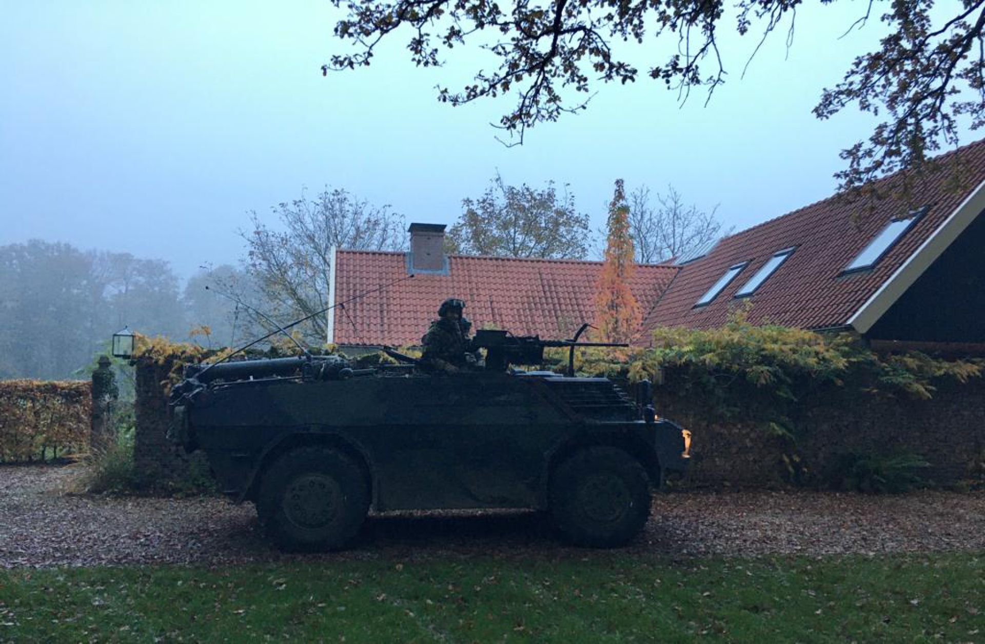Volop militair vertoon in omgeving Delden 