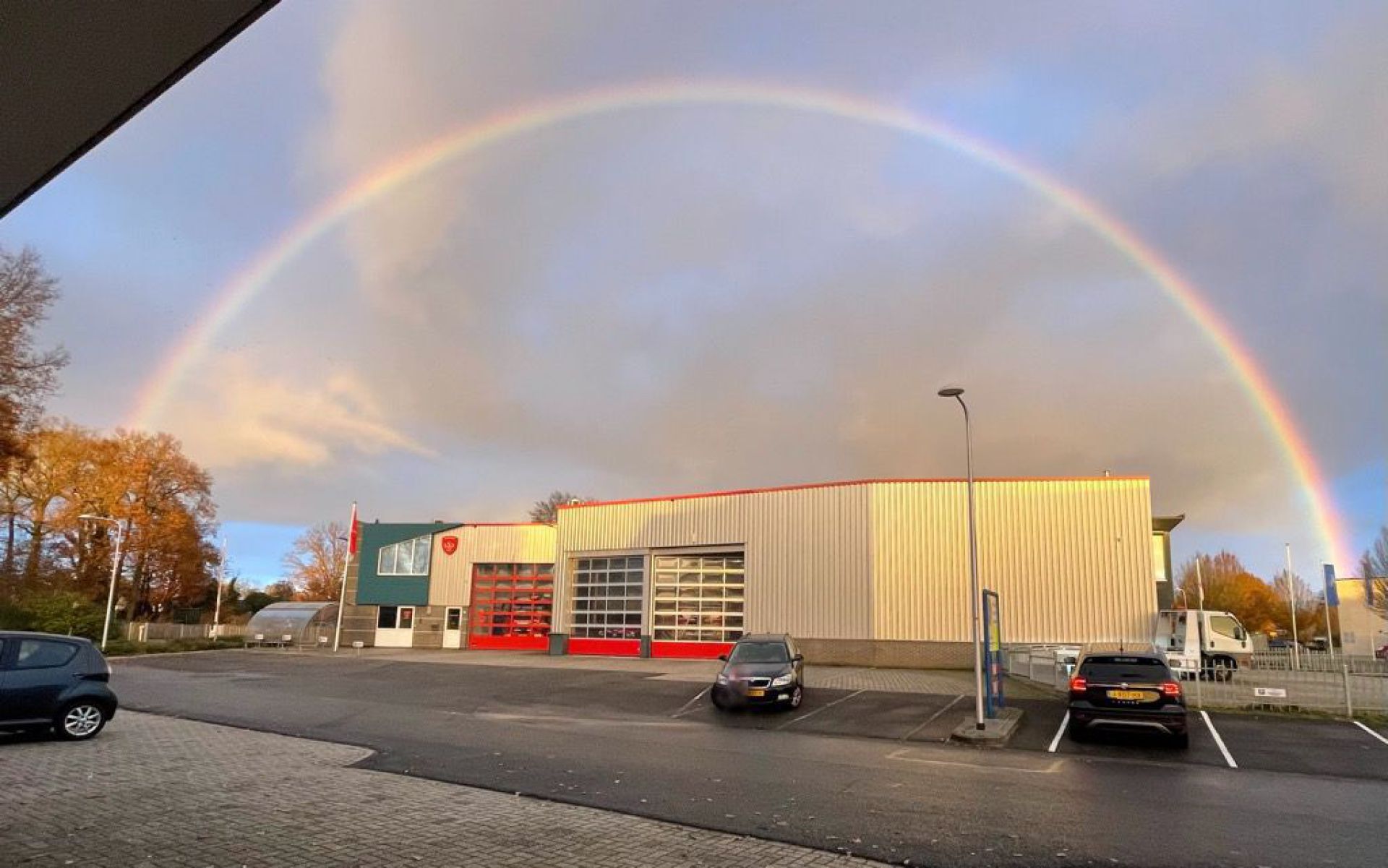 'Mooiste regenboog ooit' maakt indruk in Delden