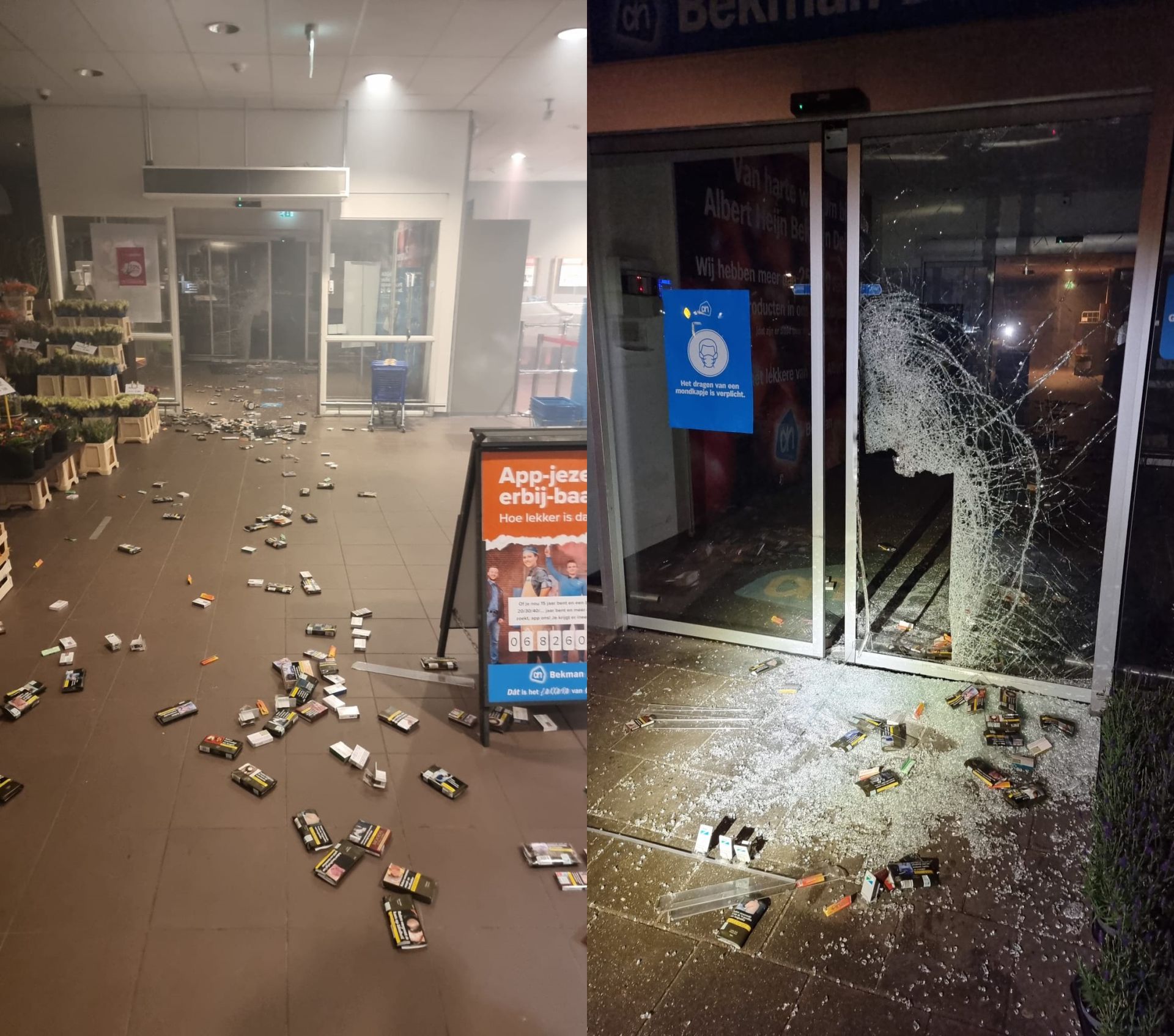 Schade na inbraak Albert Heijn Delden hersteld: 'Beter beveiligen is niet mogelijk'