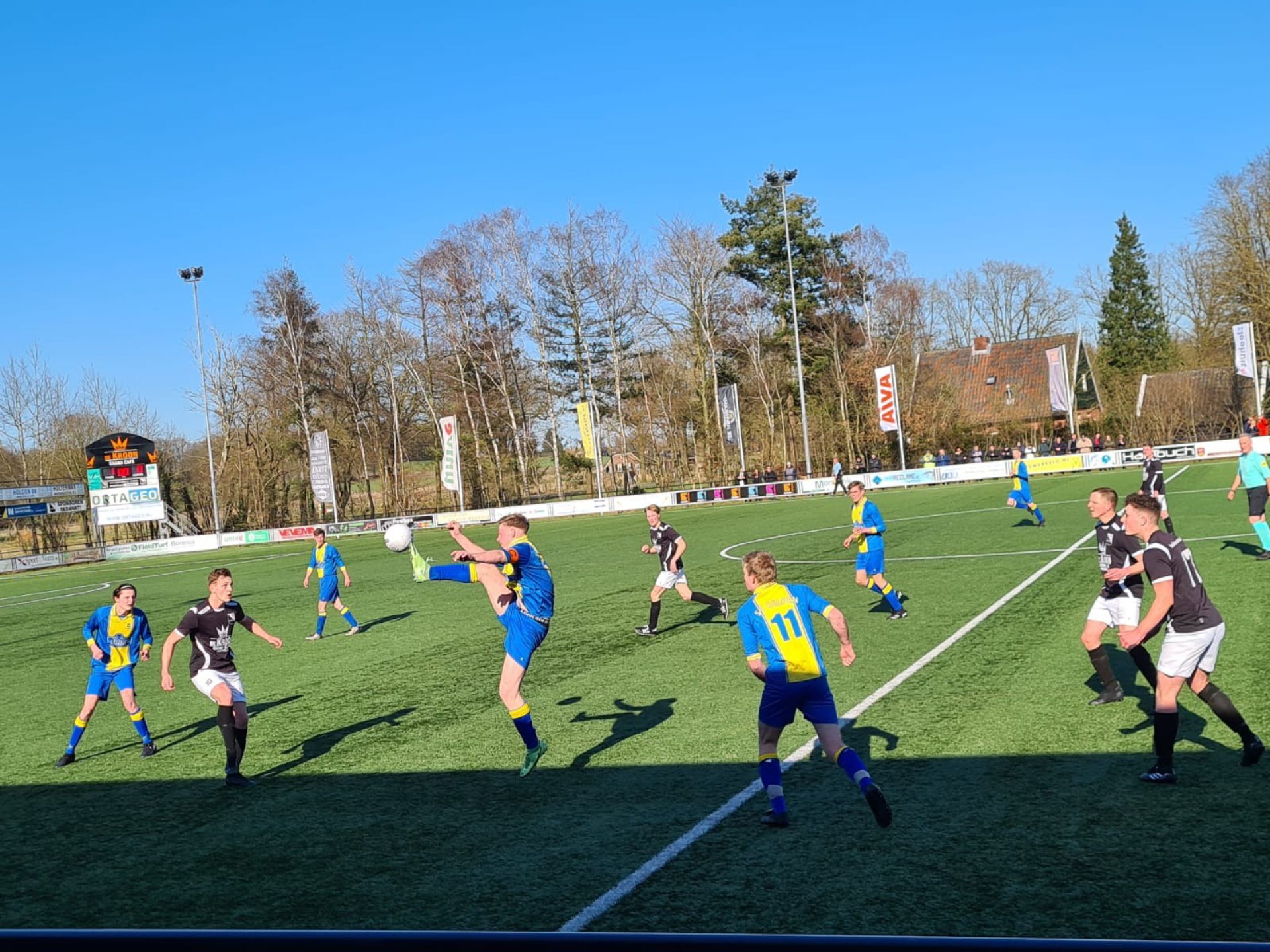 SV Delden maakt het koploper Markelo lastig maar pakt geen punten 