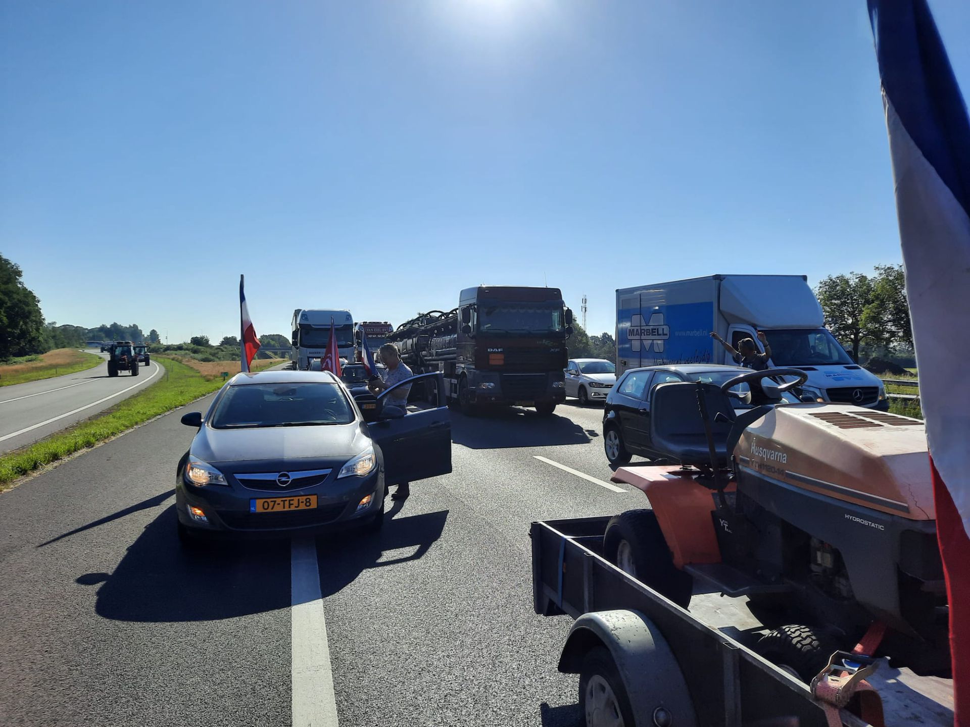 Ook boeren en burgers uit Delden en omgeving naar Stroe