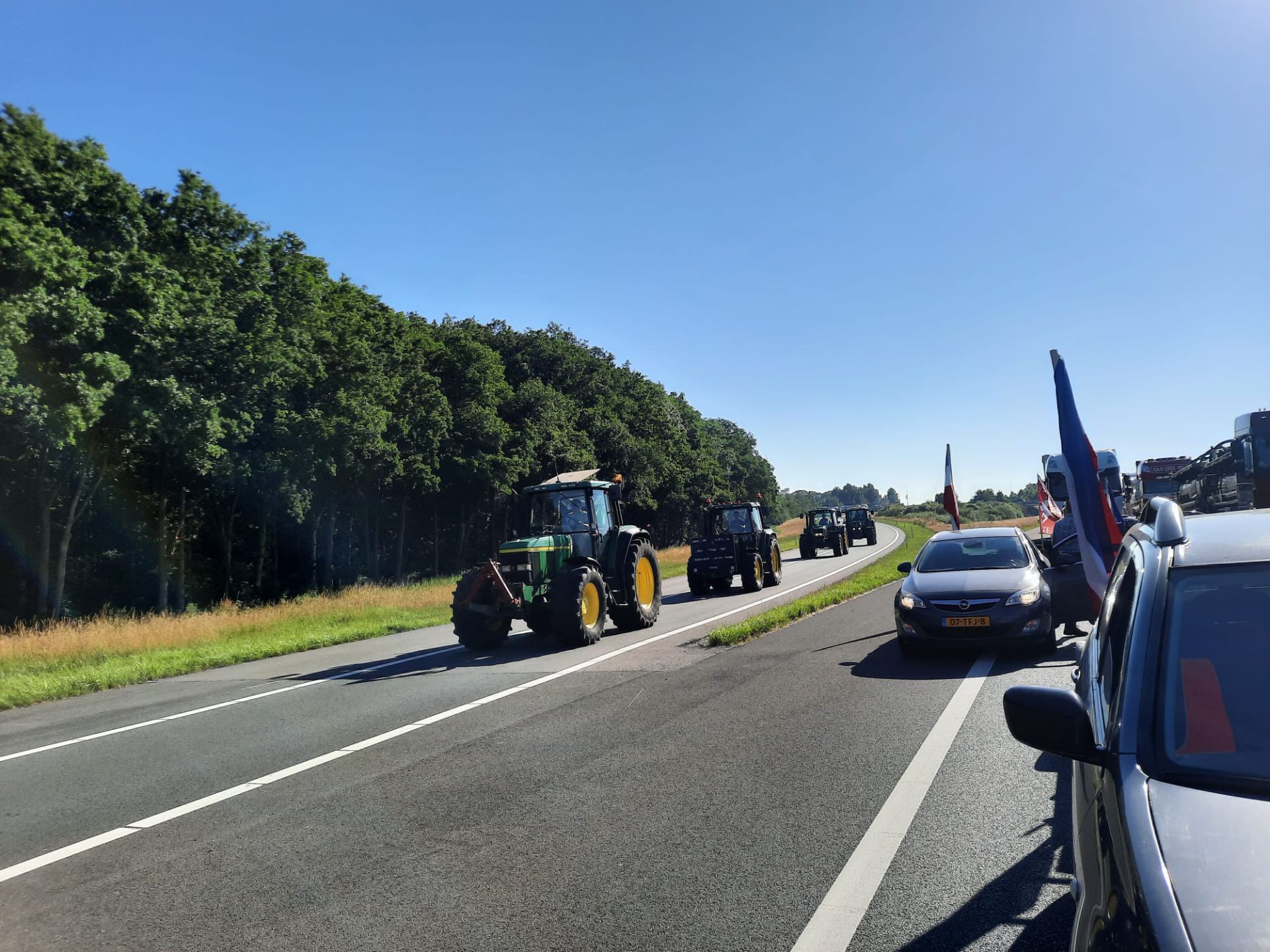 Ook boeren en burgers uit Delden en omgeving naar Stroe