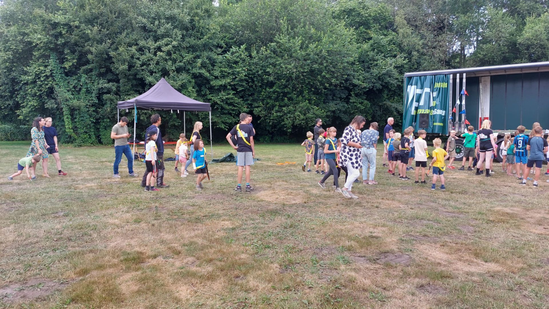 Eerste dag Houtstad Delden van start met ruim 80 Deldense kids