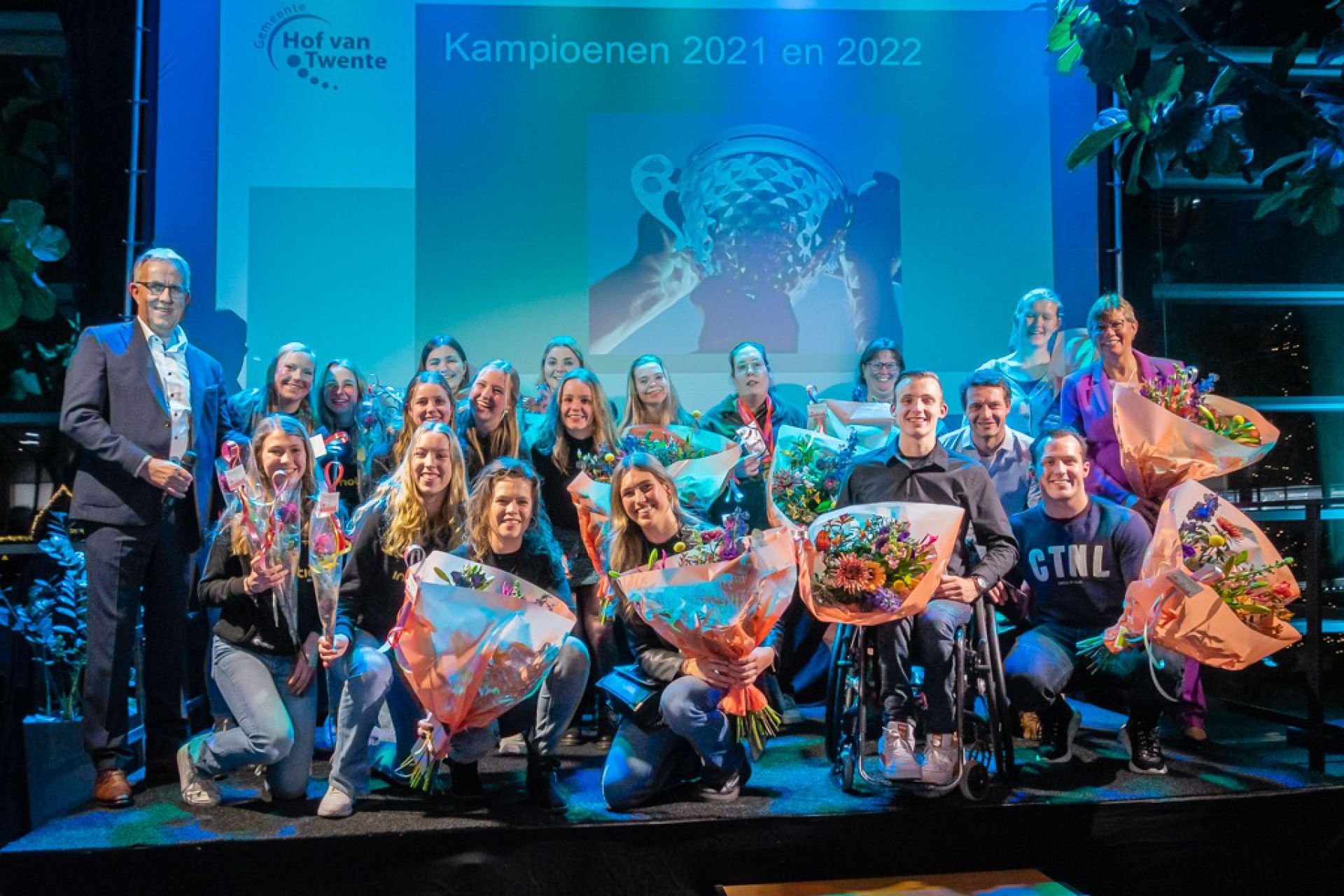 Deldense kampioenen gehuldigd tijdens Nieuwjaarsreceptie gemeente