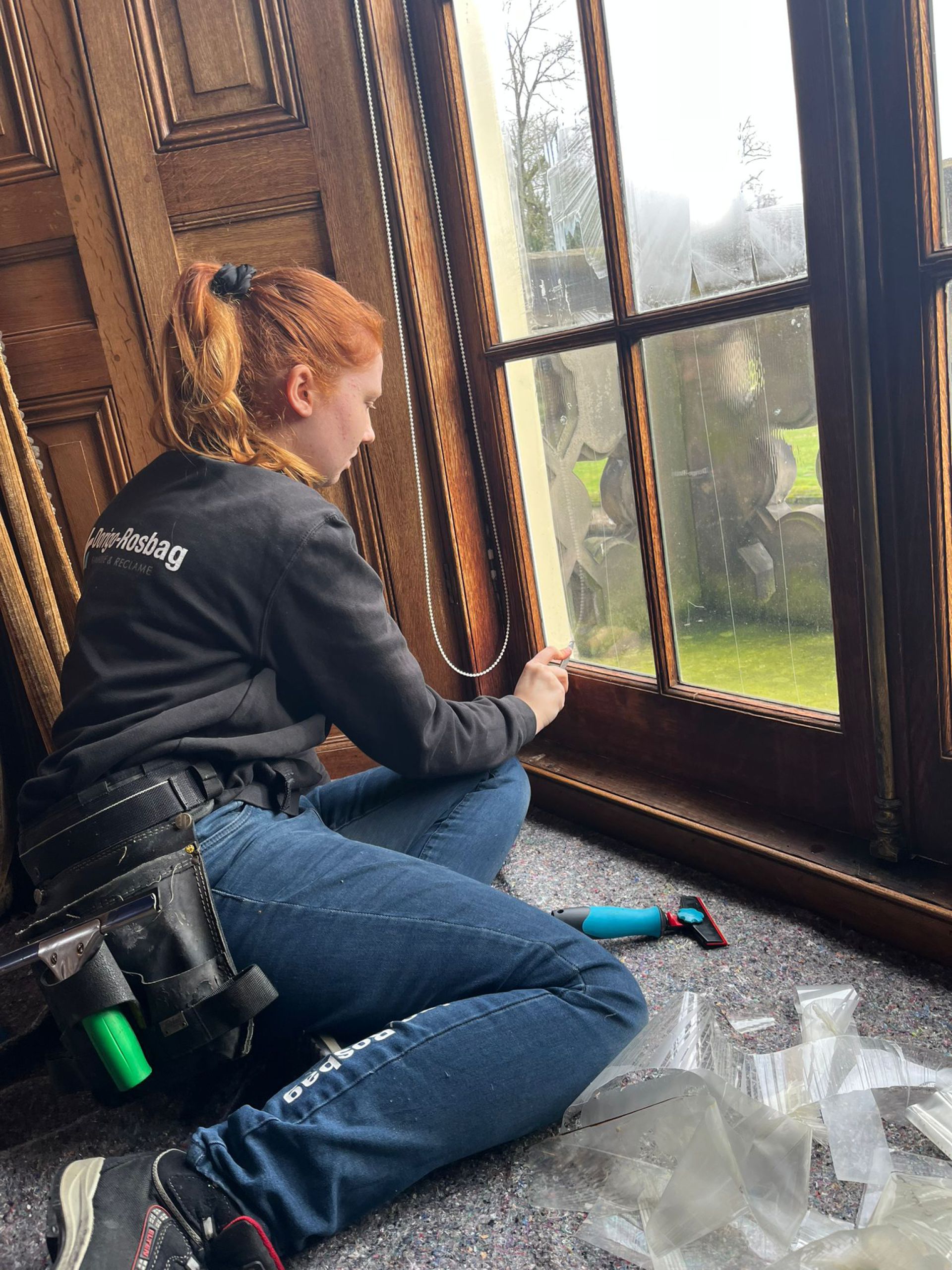 Twickel beschermt interieur kasteel tegen zonlicht met UV-folie