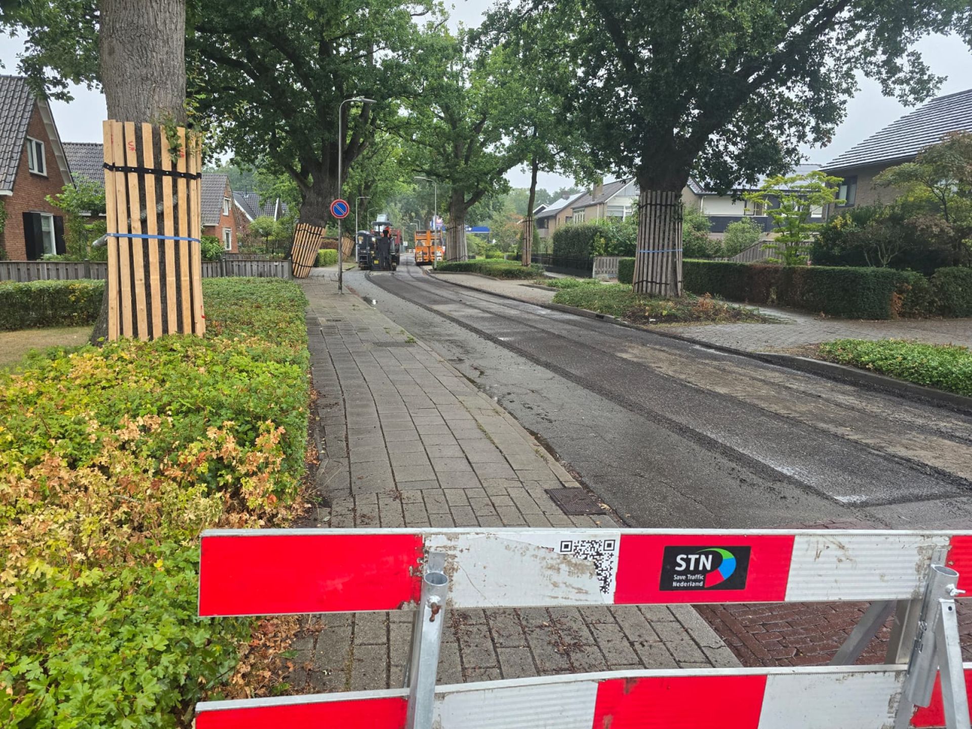 Wegwerkzaamheden Vossenbrinkweg in Delden van start