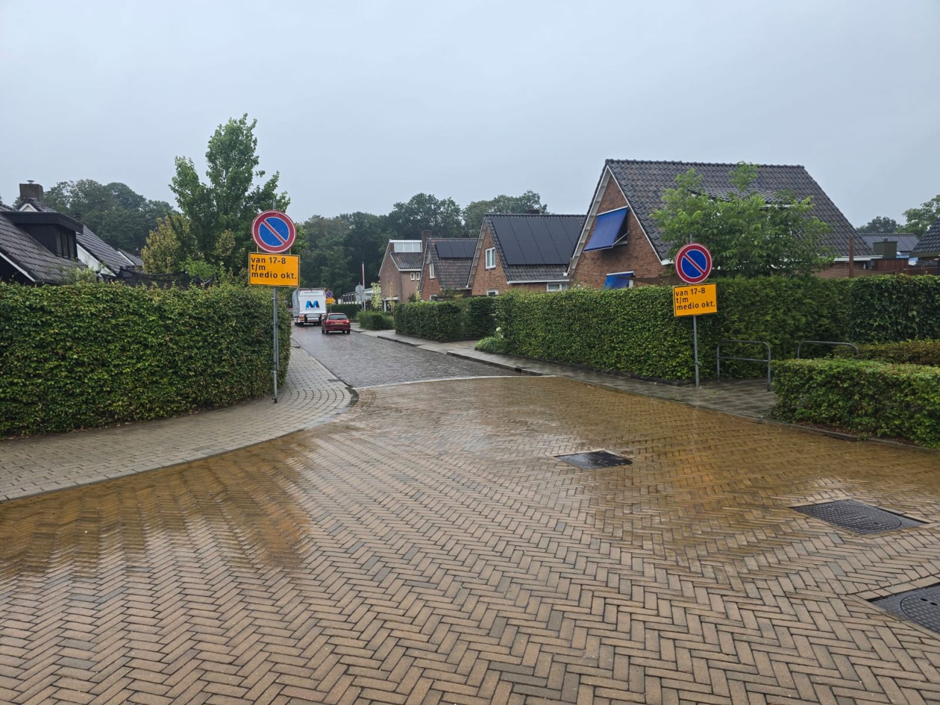 Wegwerkzaamheden Vossenbrinkweg in Delden van start