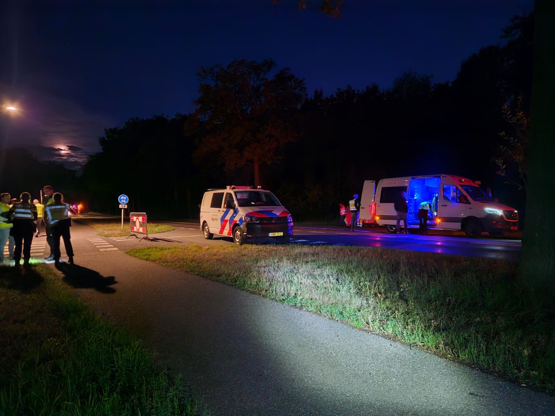 Politie reconstrueert ernstig ongeval tussen Bentelo en Delden