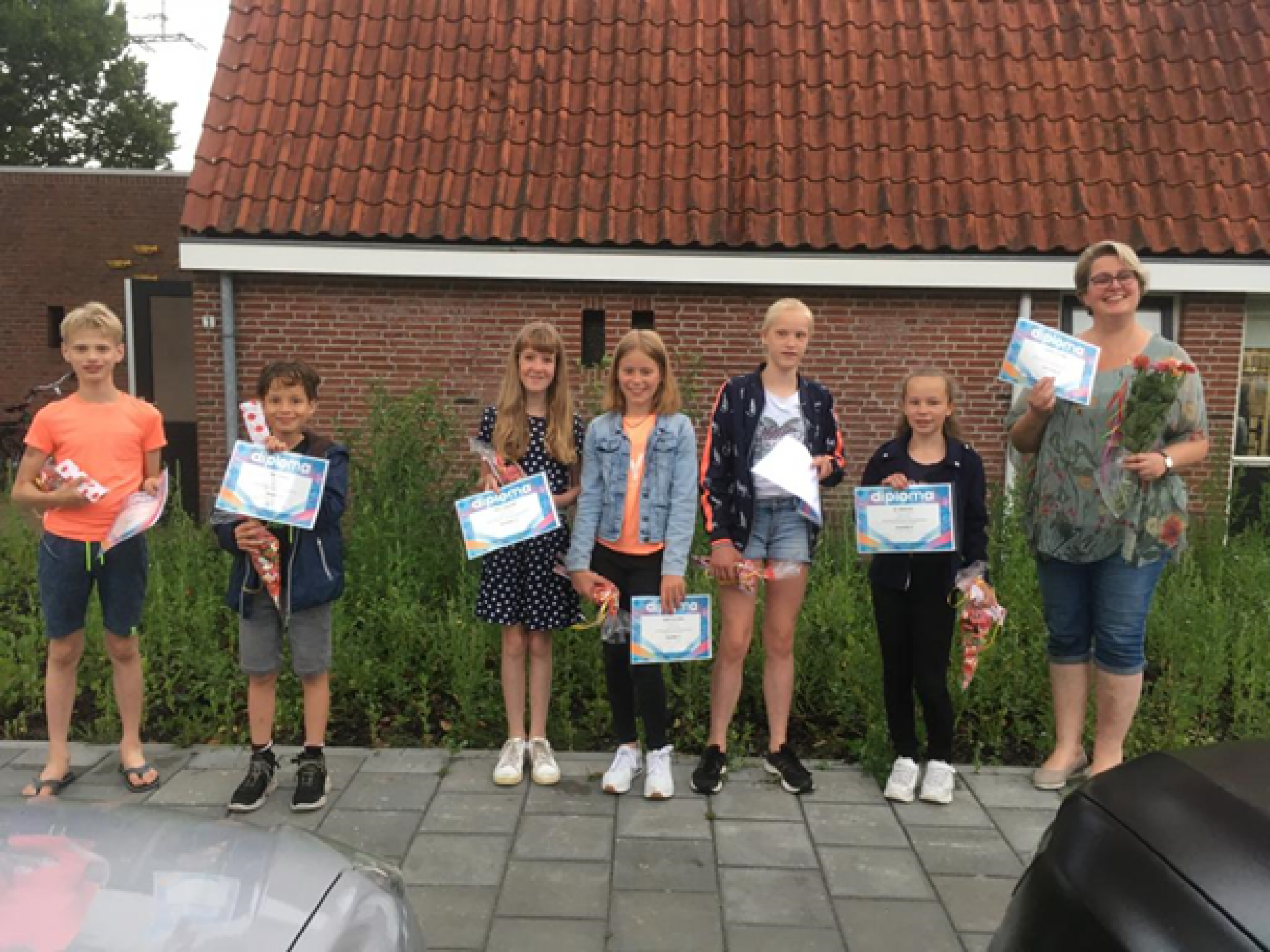 ​Alle examenkandidaten Amicitia geslaagd