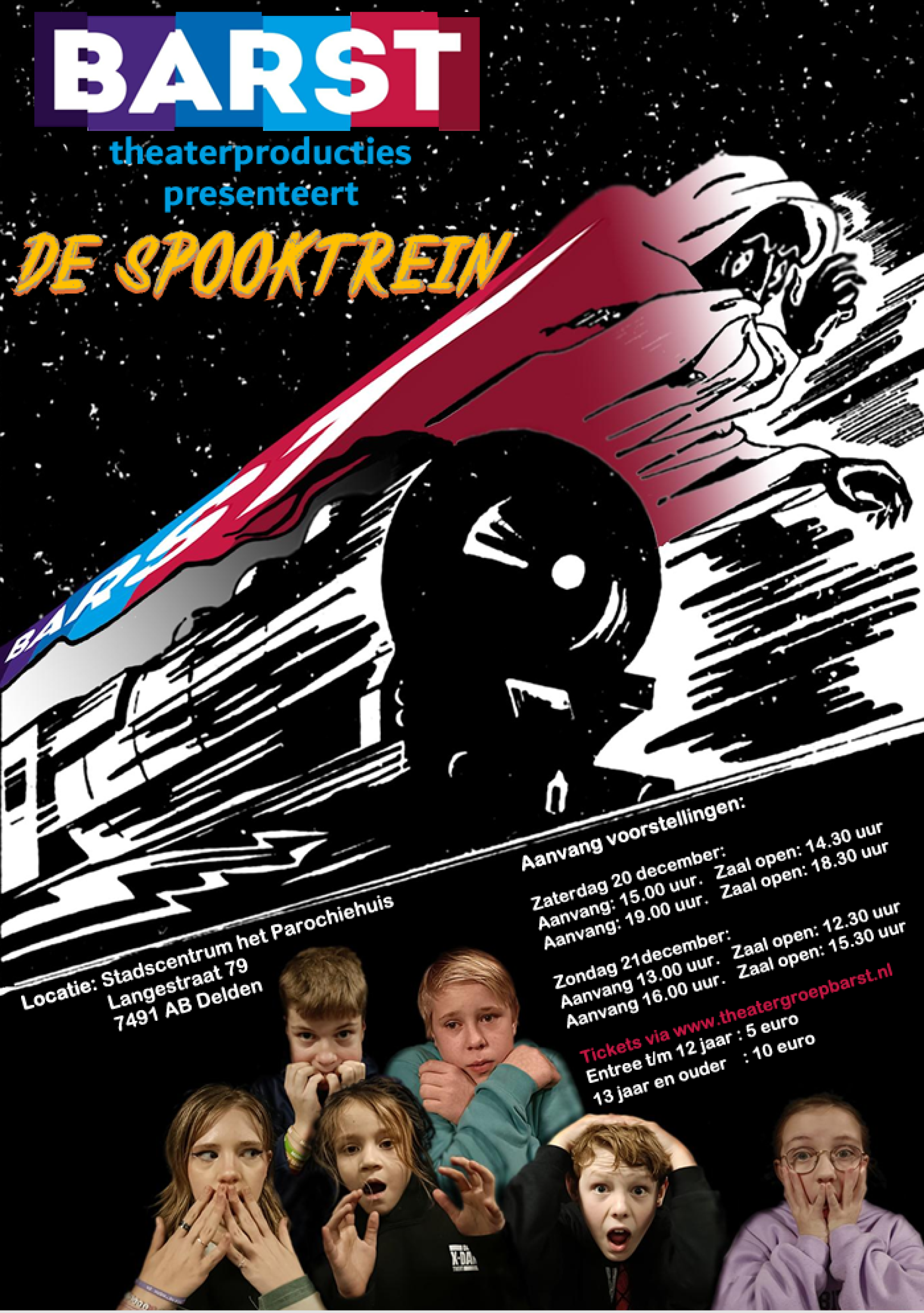 Spannende kerstmusical in Stadscentrum